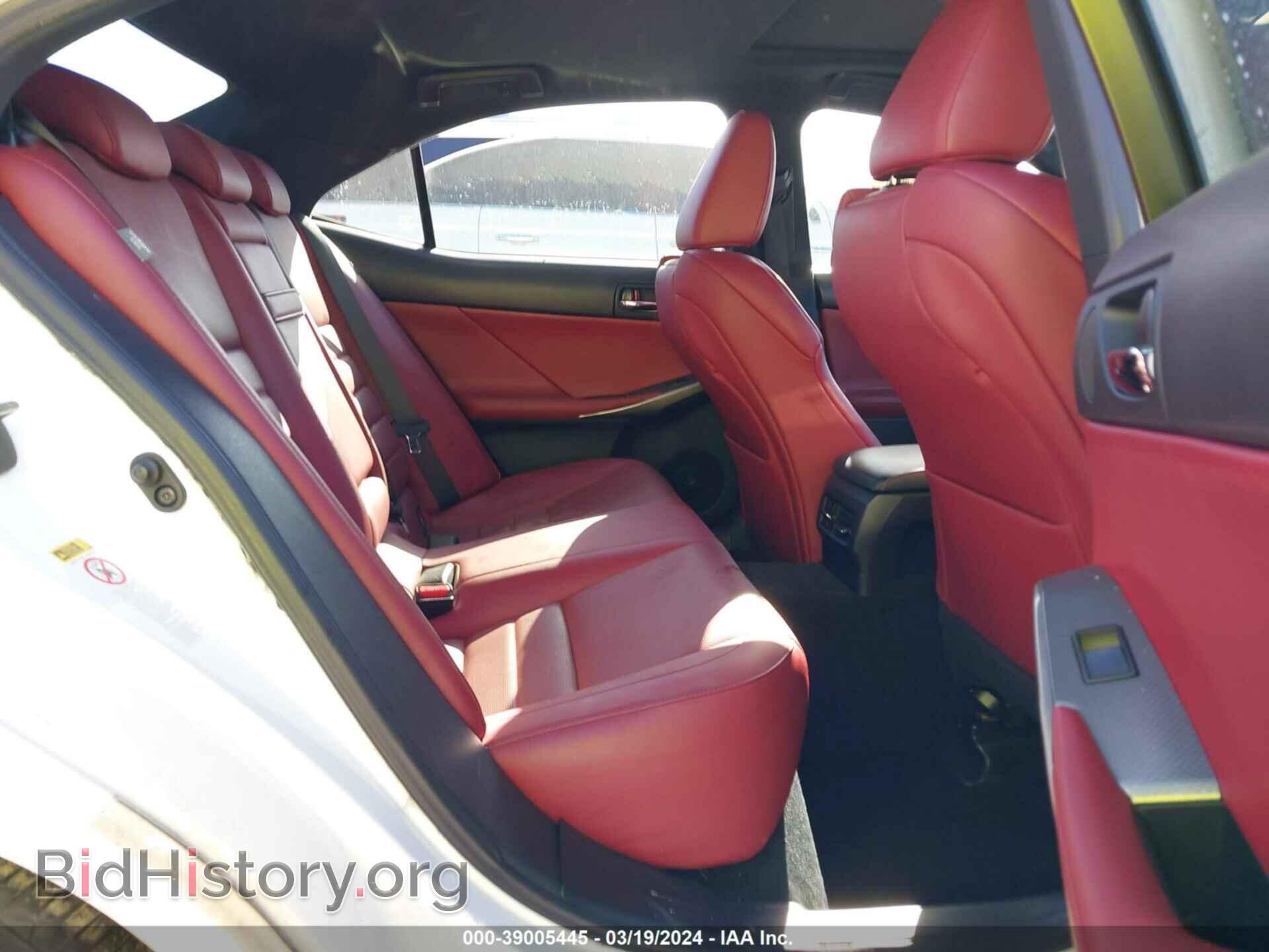 2014 LEXUS IS 350 - VIN: JTHBE1D23E5008985 - Фото 8