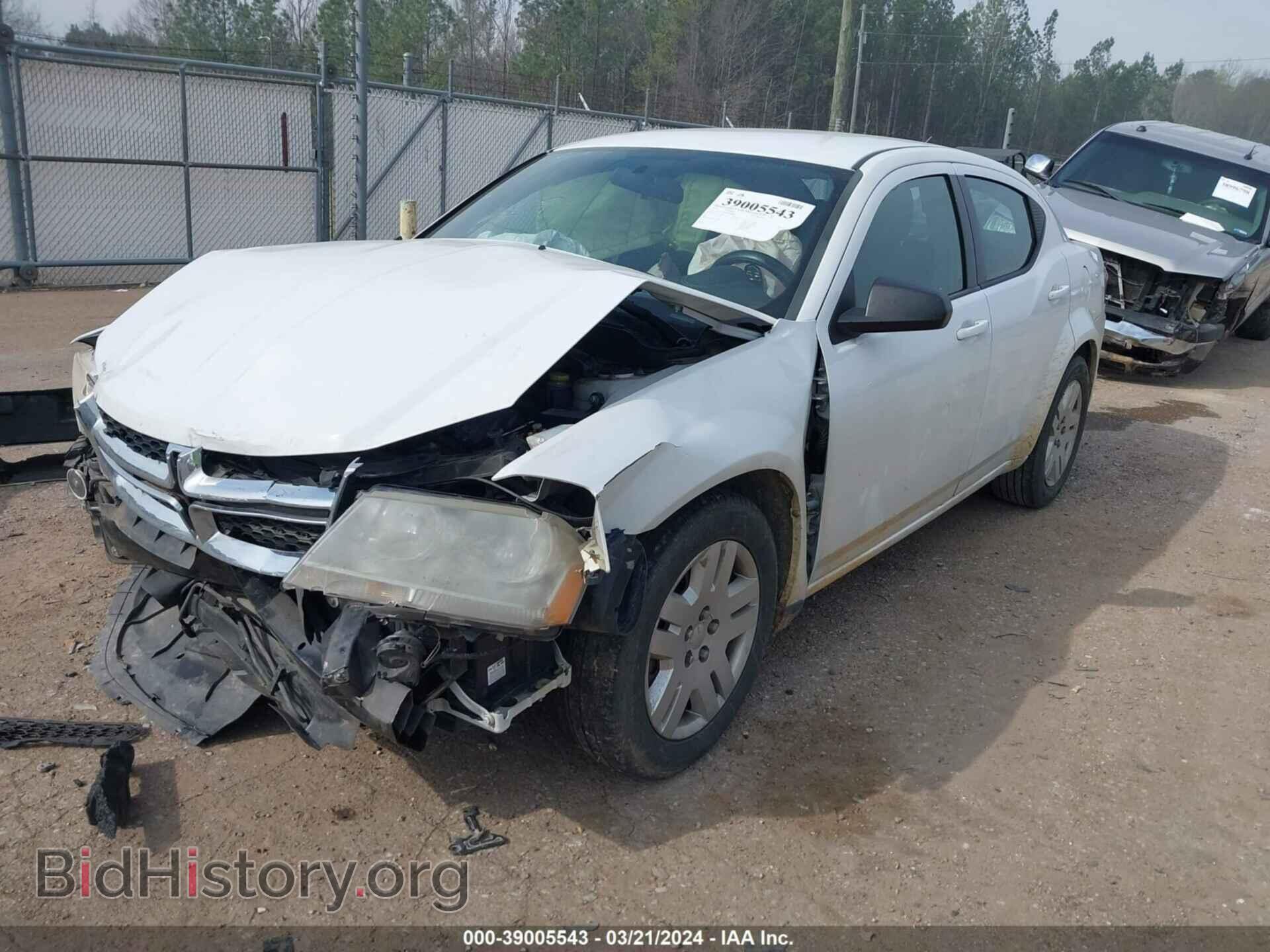 2013 DODGE AVENGER - VIN: 1C3CDZAB1DN628894 - Фото 2