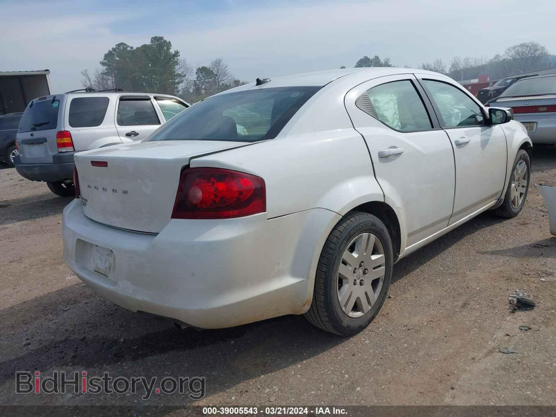 2013 DODGE AVENGER - VIN: 1C3CDZAB1DN628894 - Фото 4
