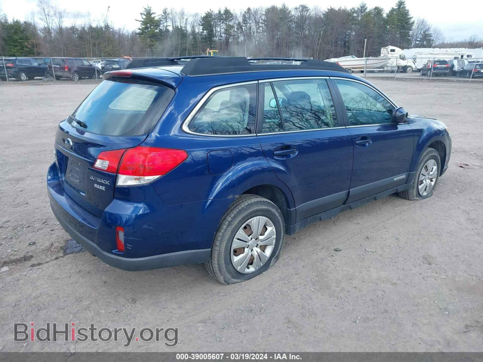 2011 SUBARU OUTBACK - VIN: 4S4BRBAC9B3417374 - Photo 4