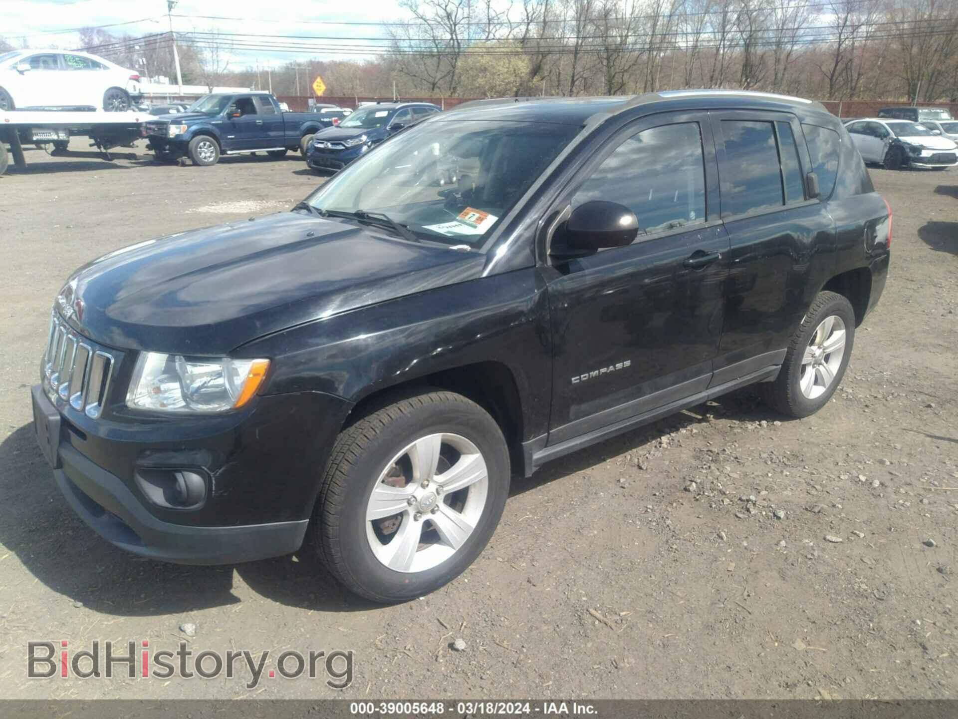 2012 JEEP COMPASS - VIN: 1C4NJDEB7CD655550 - Фото 2