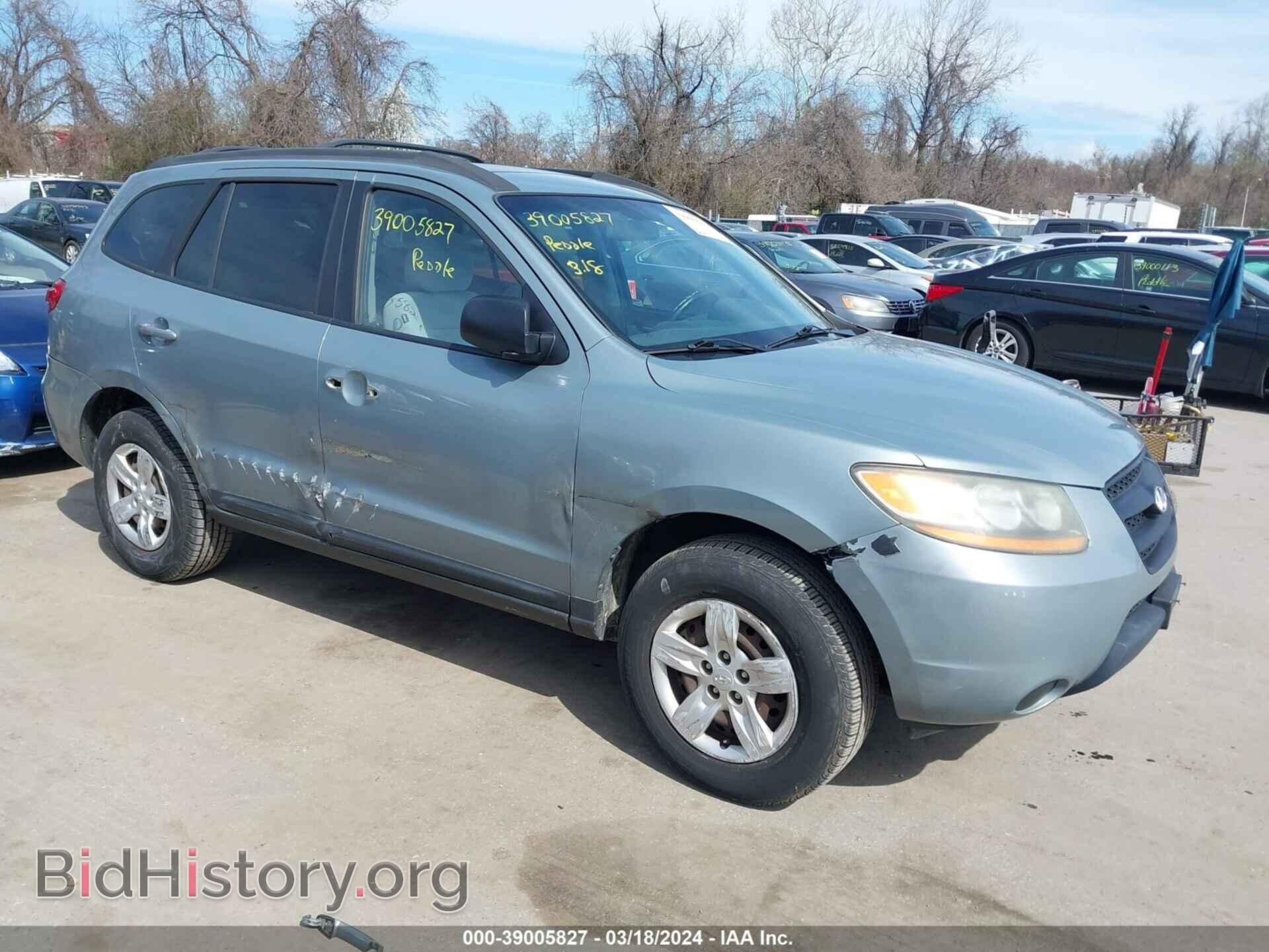 Photo 5NMSG13D79H270381 - HYUNDAI SANTA FE 2009