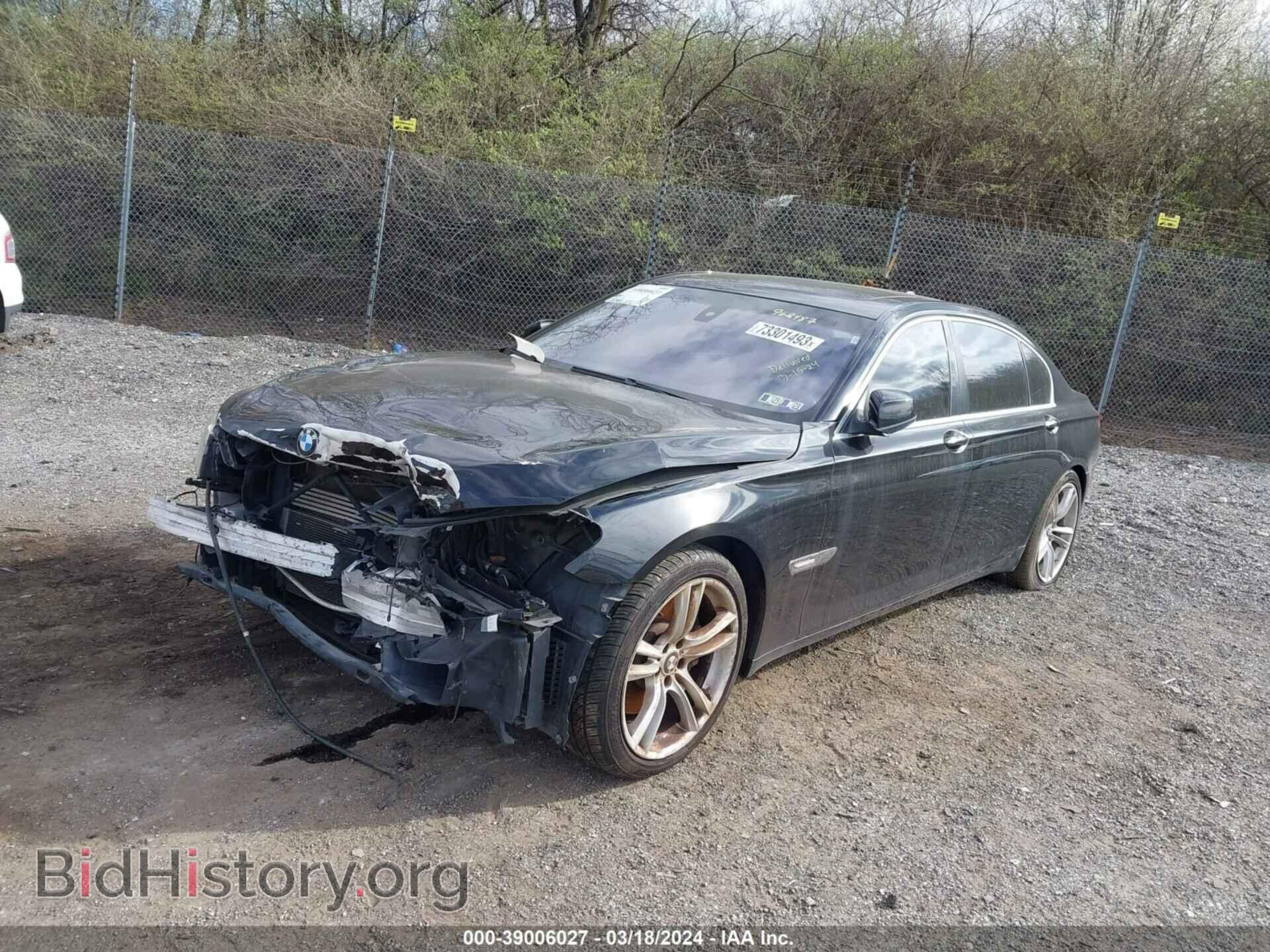 2012 BMW 750LI - VIN: WBAKB8C56CC962487 - Фото 2