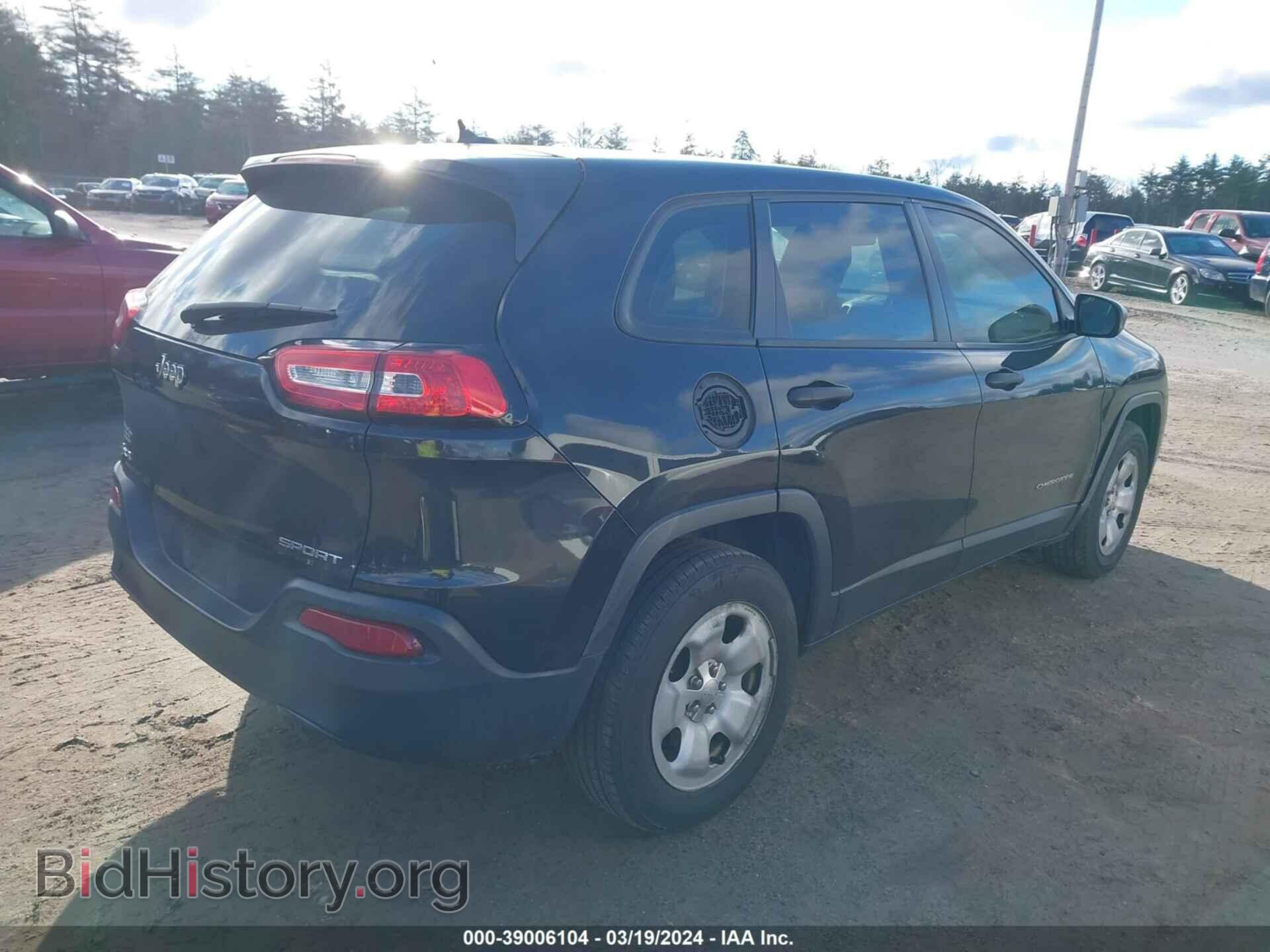 2014 JEEP CHEROKEE - VIN: 1C4PJMAB4EW140544 - Фото 4