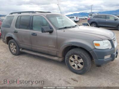 2006 Ford EXPLORER XLT, gray — VIN 1FMEU73E46UA52982, IAAI