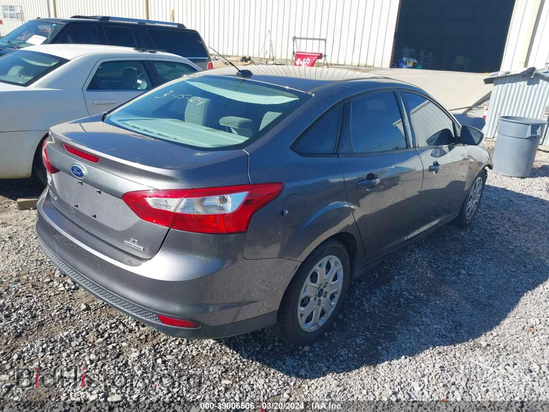 2012 FORD FOCUS - VIN: 1FAHP3F2XCL456072 - Фото 4