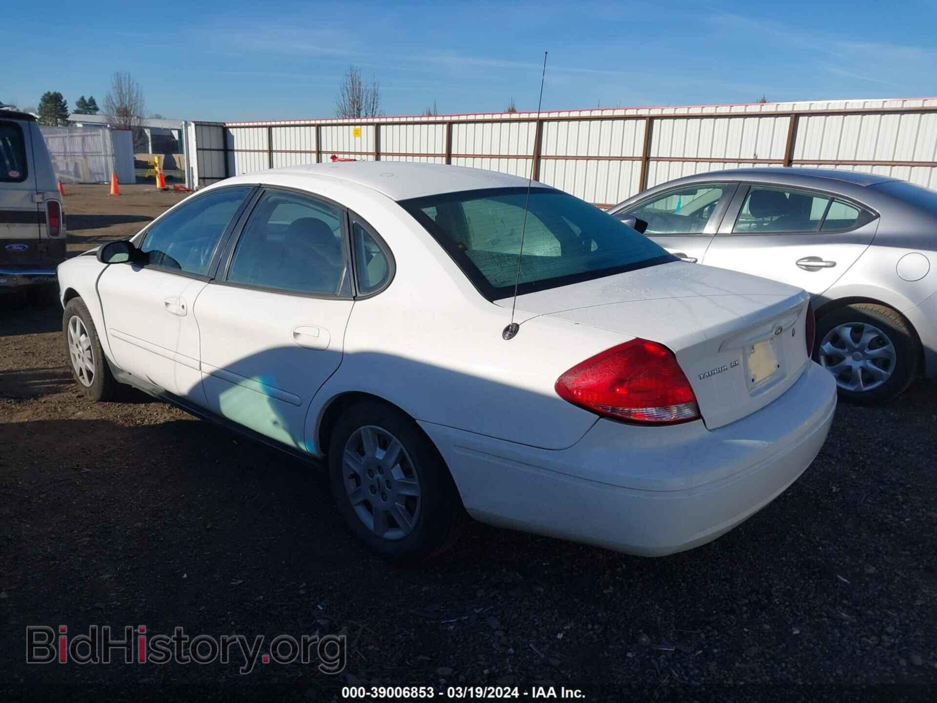 2007 FORD TAURUS - VIN: 1FAFP53U87A145525 - Фото 3