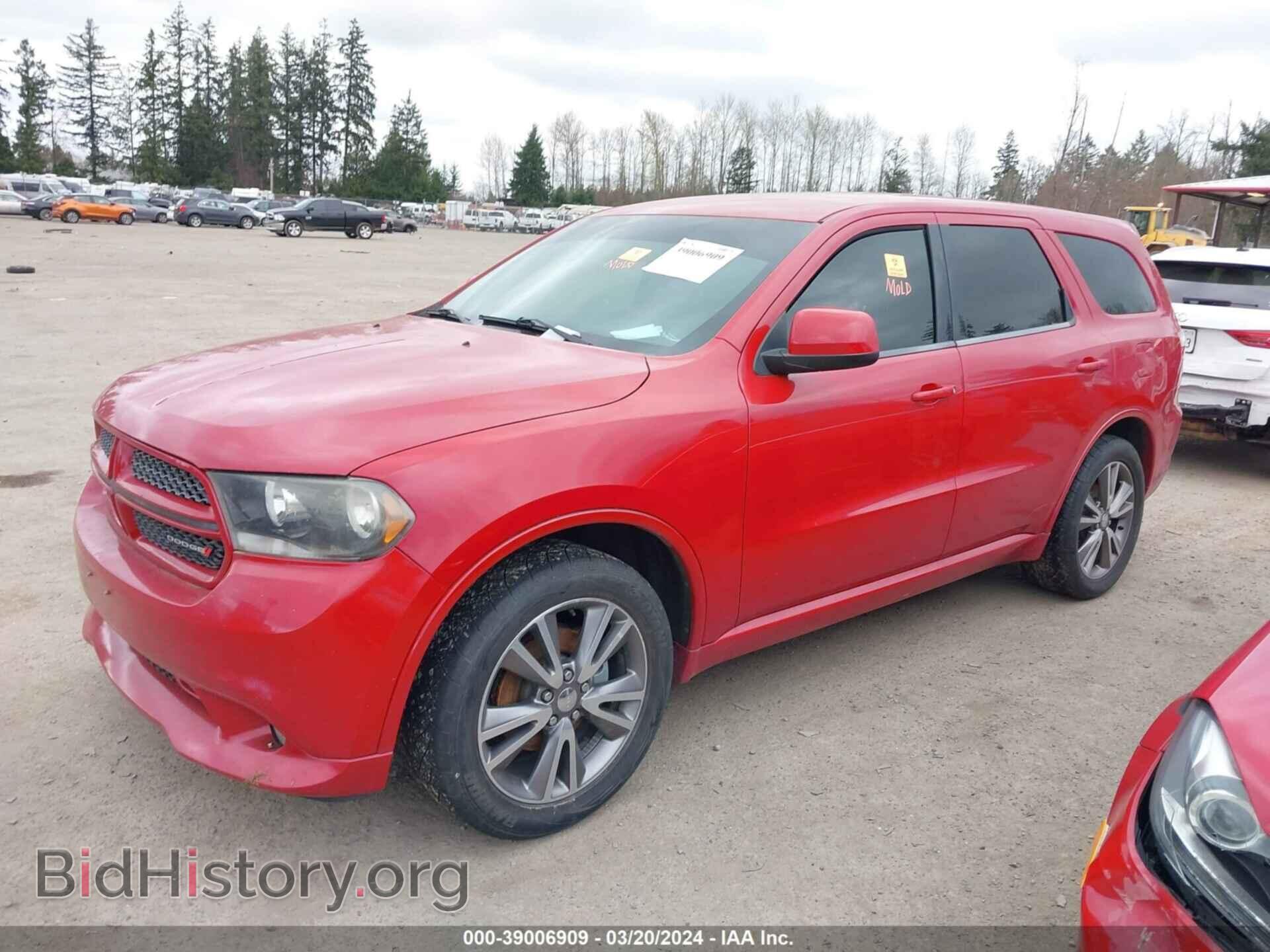 2013 DODGE DURANGO - VIN: 1C4RDHAG9DC694861 - Фото 2