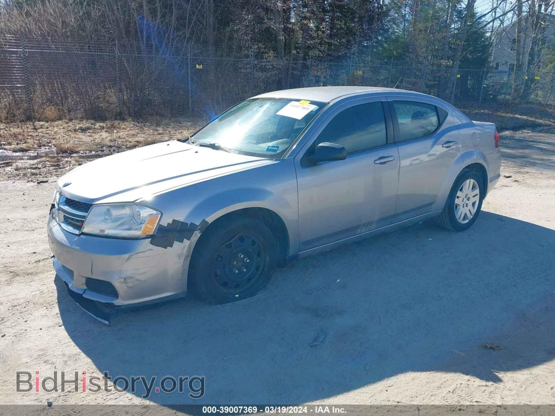 2013 DODGE AVENGER - VIN: 1C3CDZAB4DN530524 - Фото 2