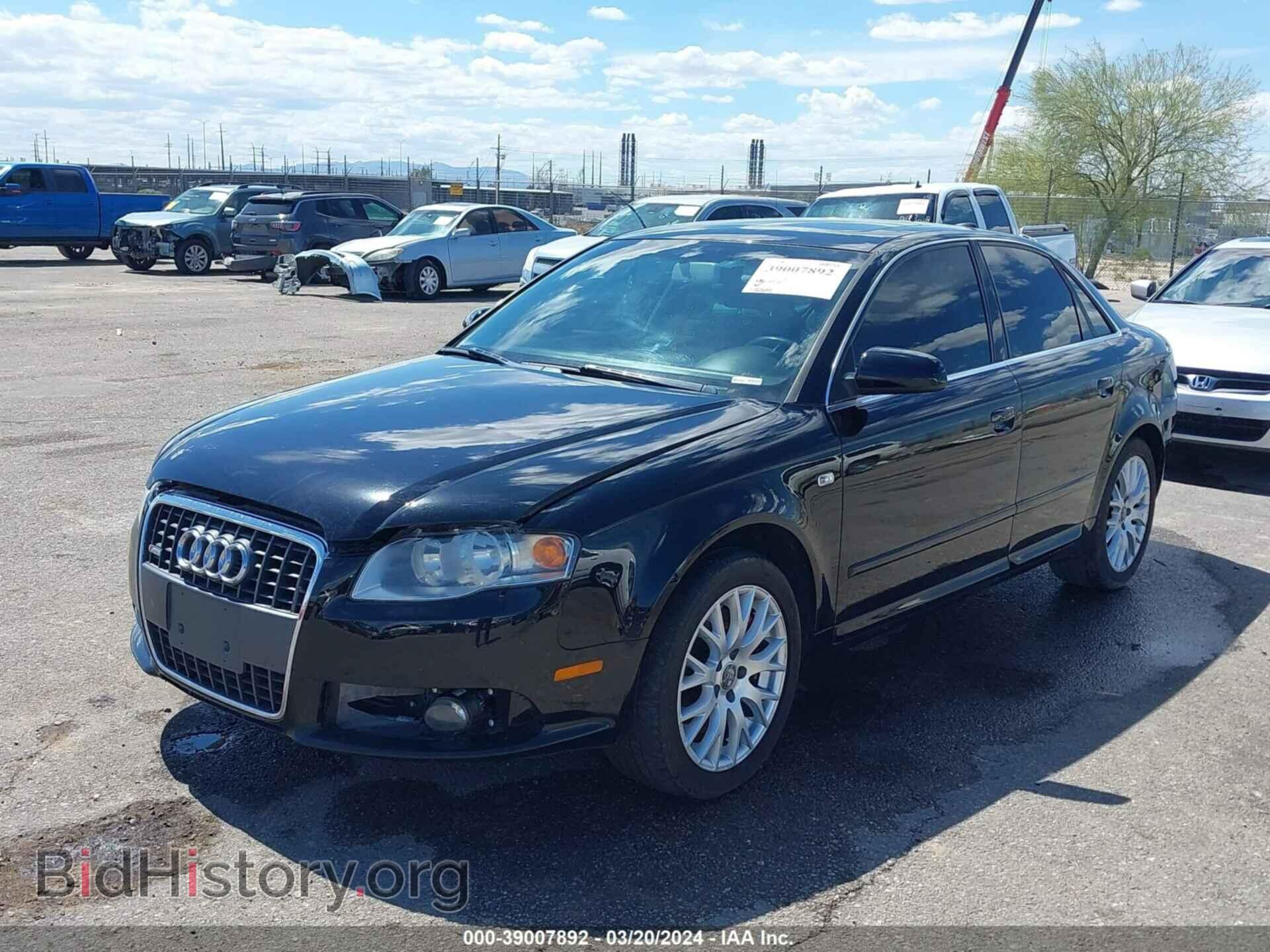 2008 AUDI A4 - VIN: WAUAF78E58A144576 - Фото 2