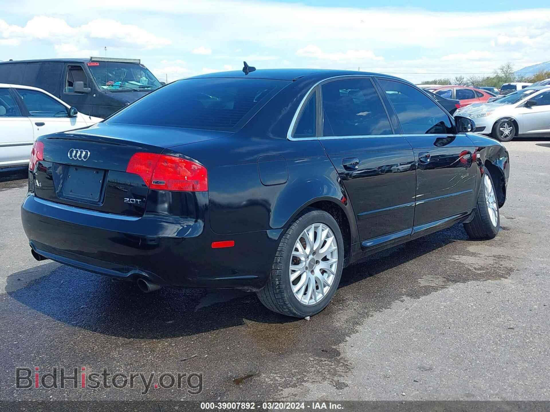 2008 AUDI A4 - VIN: WAUAF78E58A144576 - Фото 4