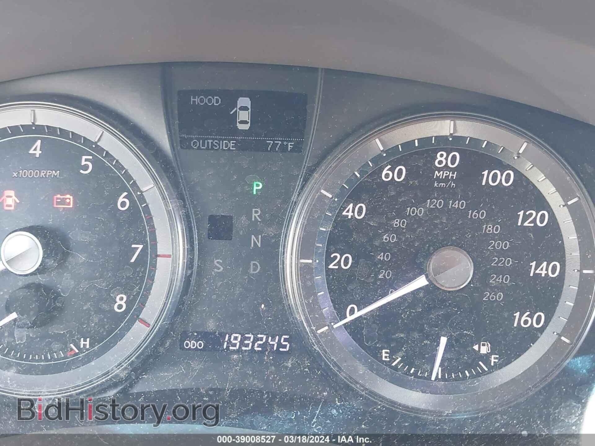 2012 LEXUS ES 350 - VIN: JTHBK1EG4C2494675 - Фото 15