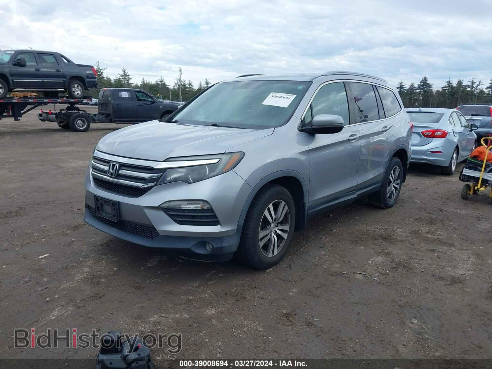 2016 HONDA PILOT - VIN: 5FNYF6H57GB016017 - Фото 2