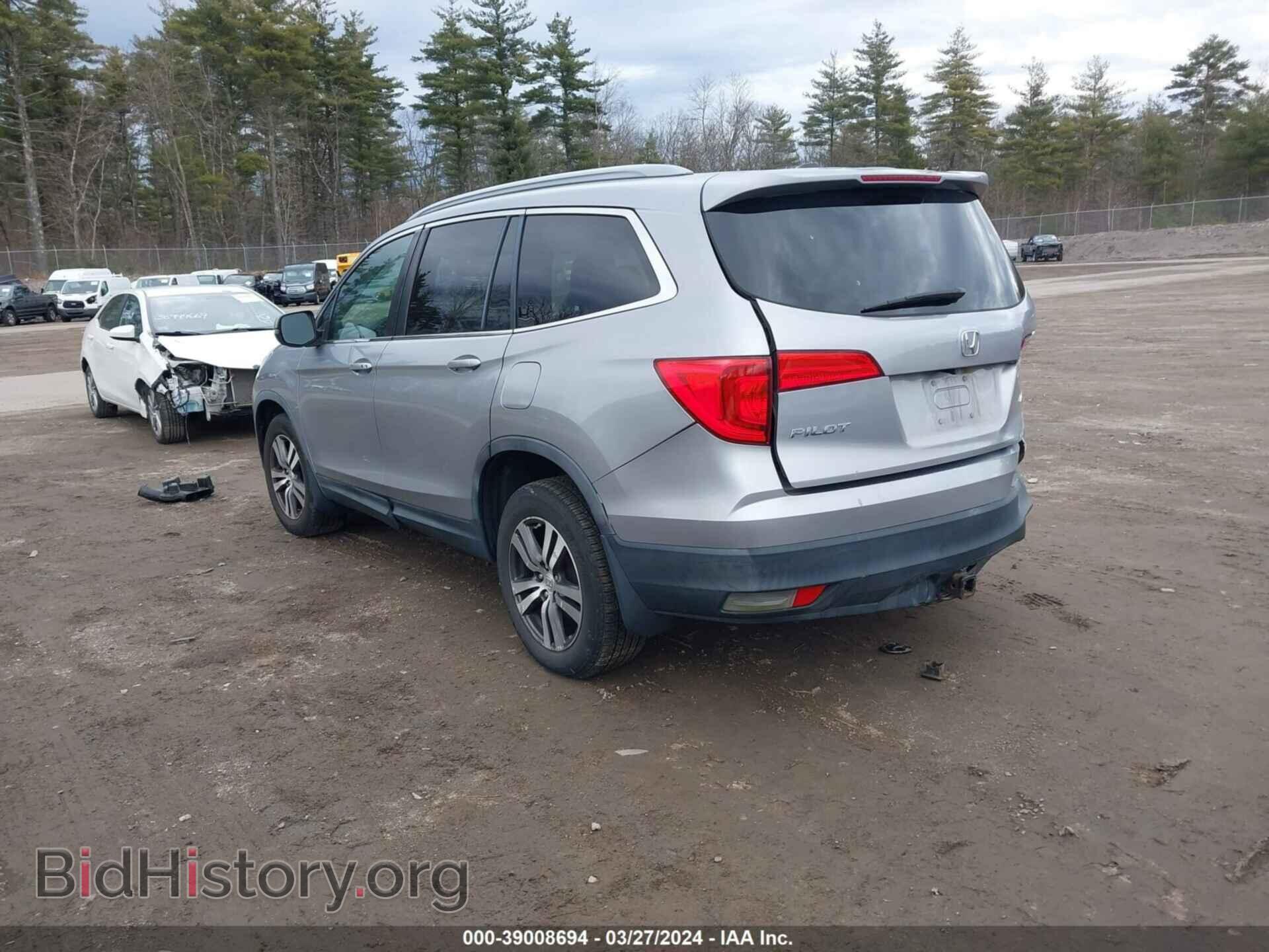 2016 HONDA PILOT - VIN: 5FNYF6H57GB016017 - Фото 3
