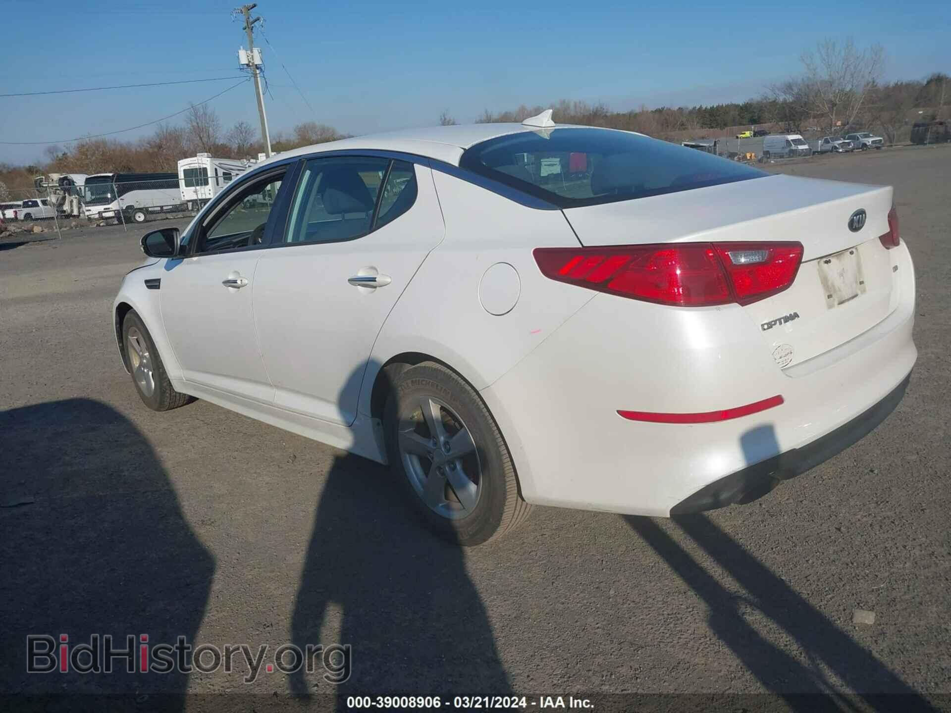 2015 KIA OPTIMA - VIN: KNAGM4A79F5663727 - Photo 3