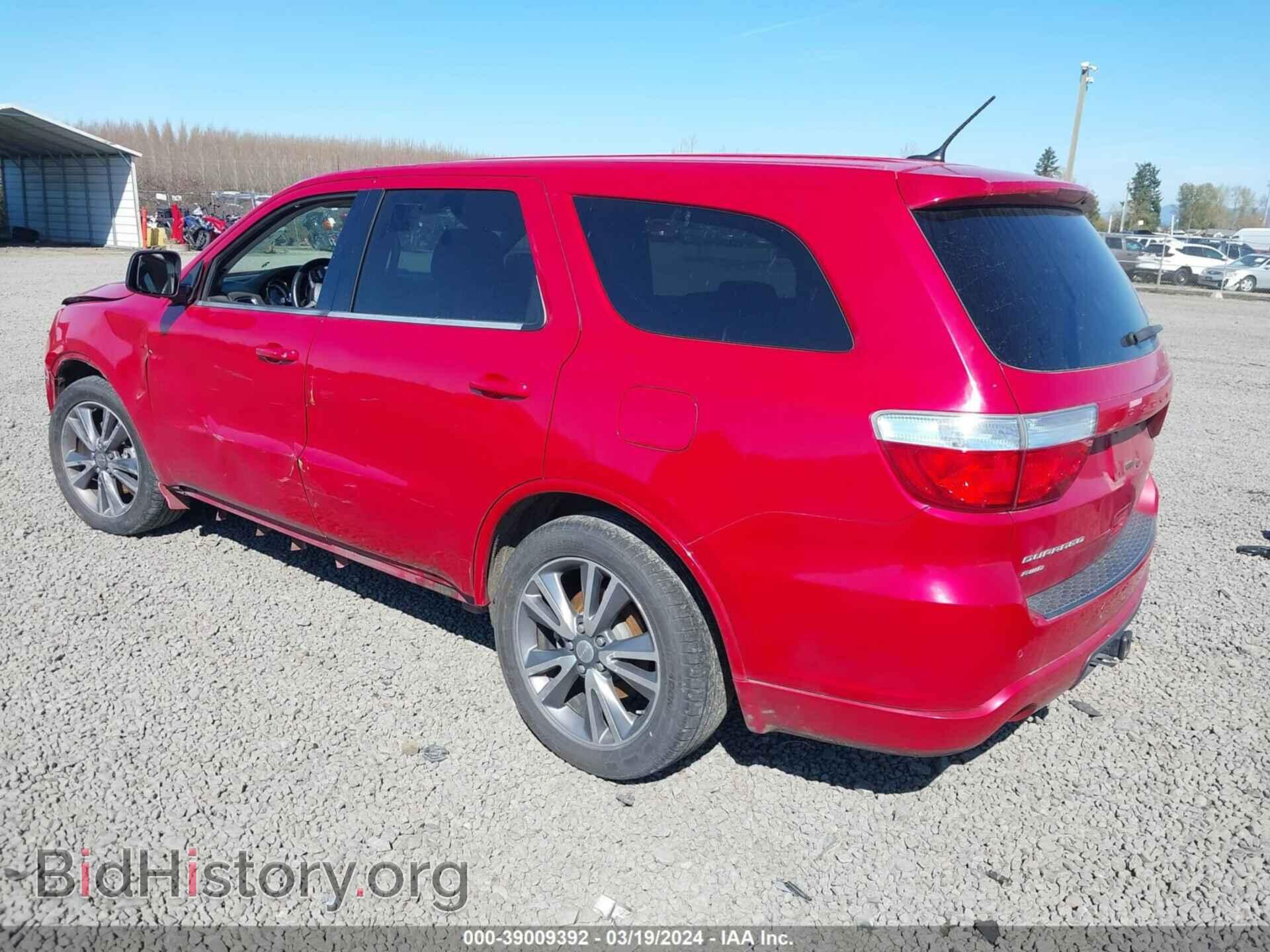 2013 DODGE DURANGO - VIN: 1C4SDJCT4DC668140 - Photo 3