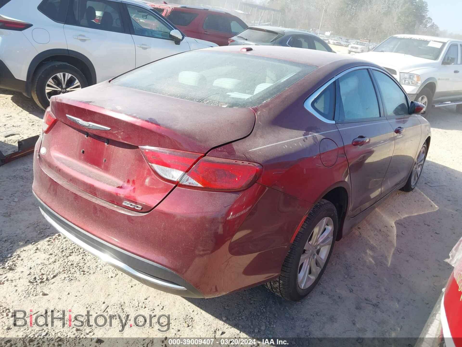 2015 CHRYSLER 200 - VIN: 1C3CCCAB4FN521440 - Фото 4