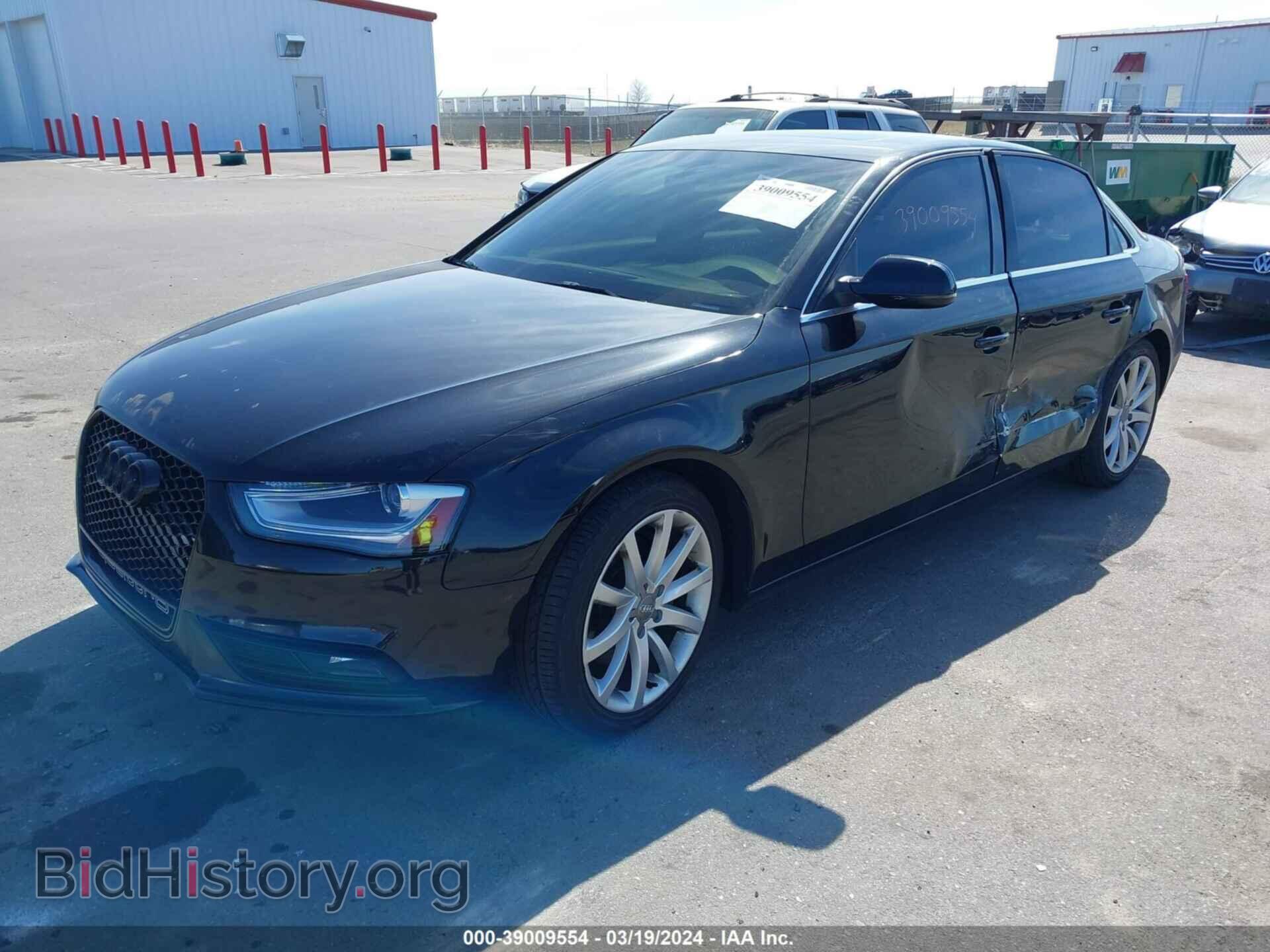 2013 AUDI A4 - VIN: WAUFFAFL3DN004601 - Фото 2