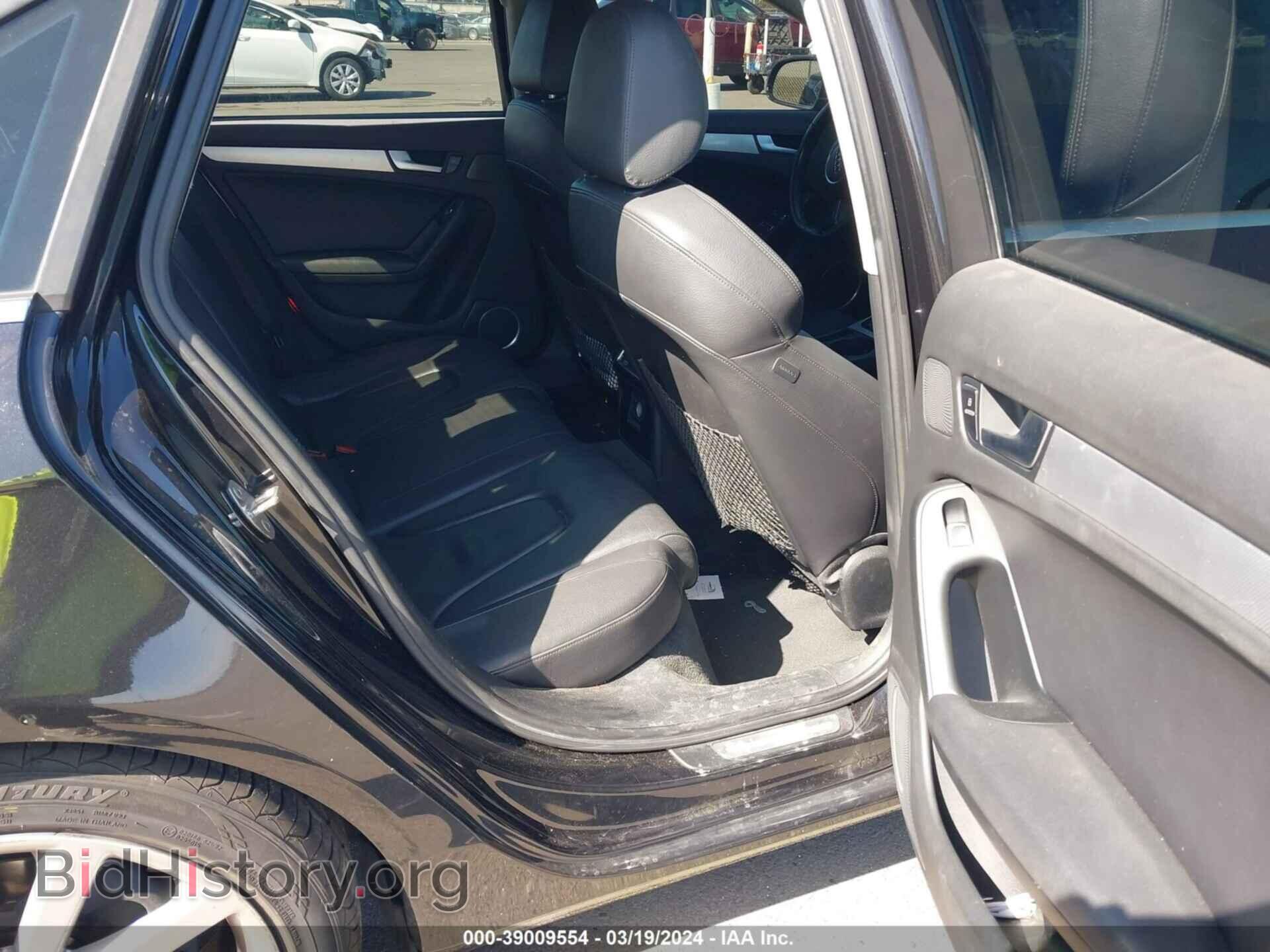 2013 AUDI A4 - VIN: WAUFFAFL3DN004601 - Фото 8