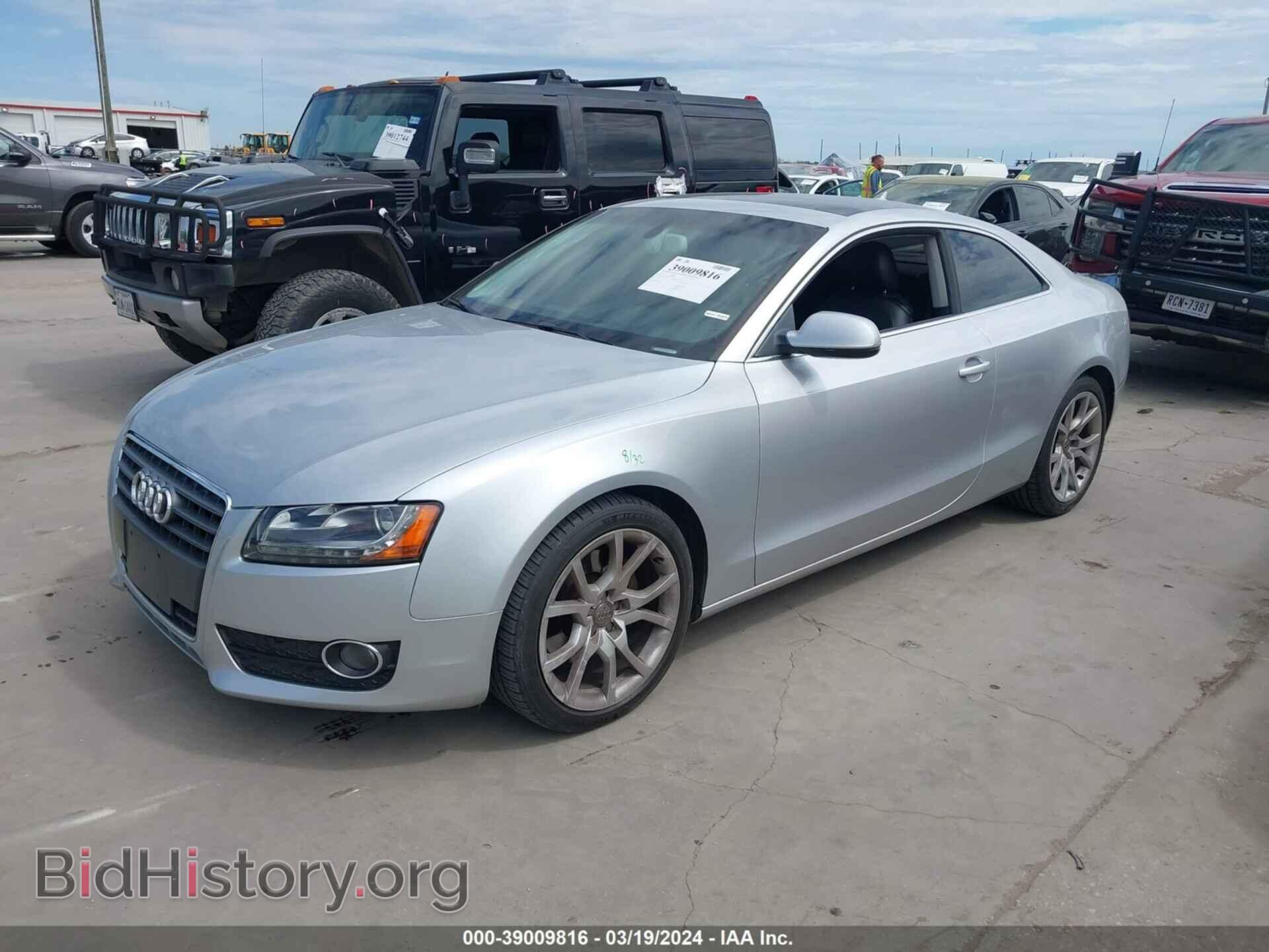 2012 AUDI A5 - VIN: WAULFAFR0CA025452 - Фото 2