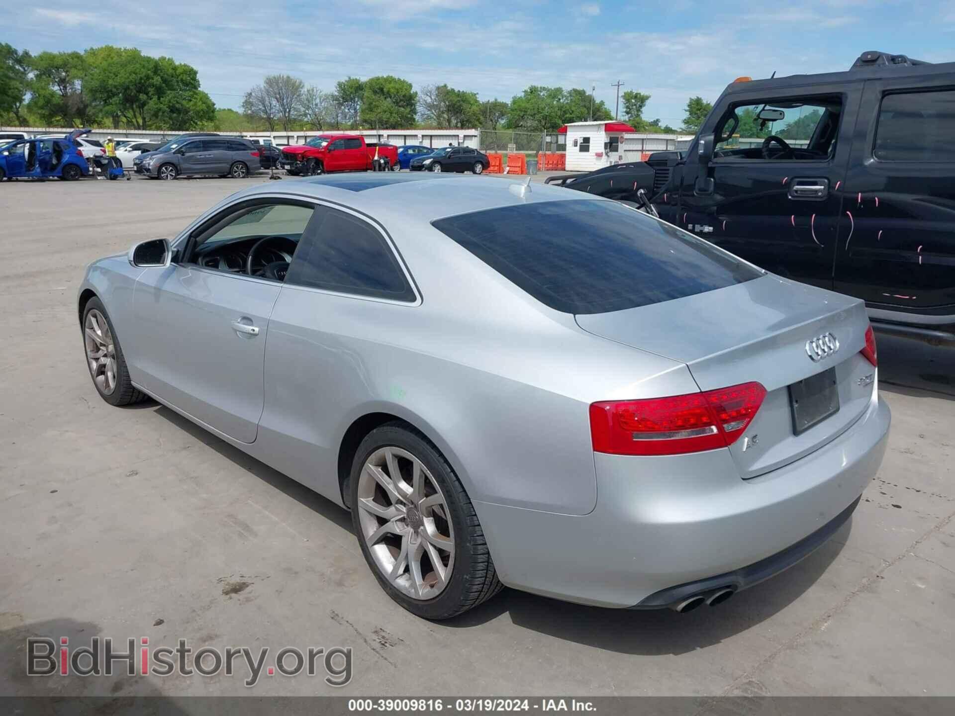 2012 AUDI A5 - VIN: WAULFAFR0CA025452 - Фото 3