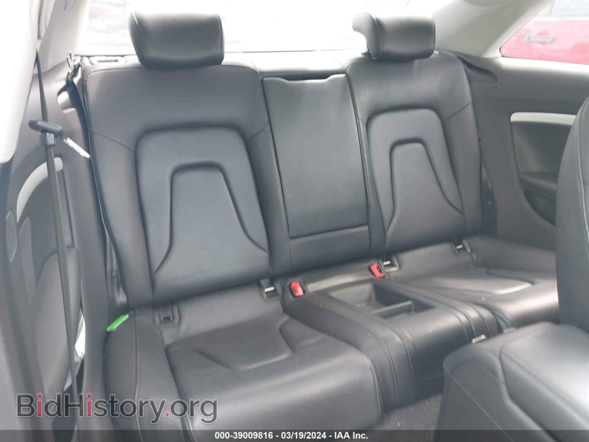 2012 AUDI A5 - VIN: WAULFAFR0CA025452 - Фото 8