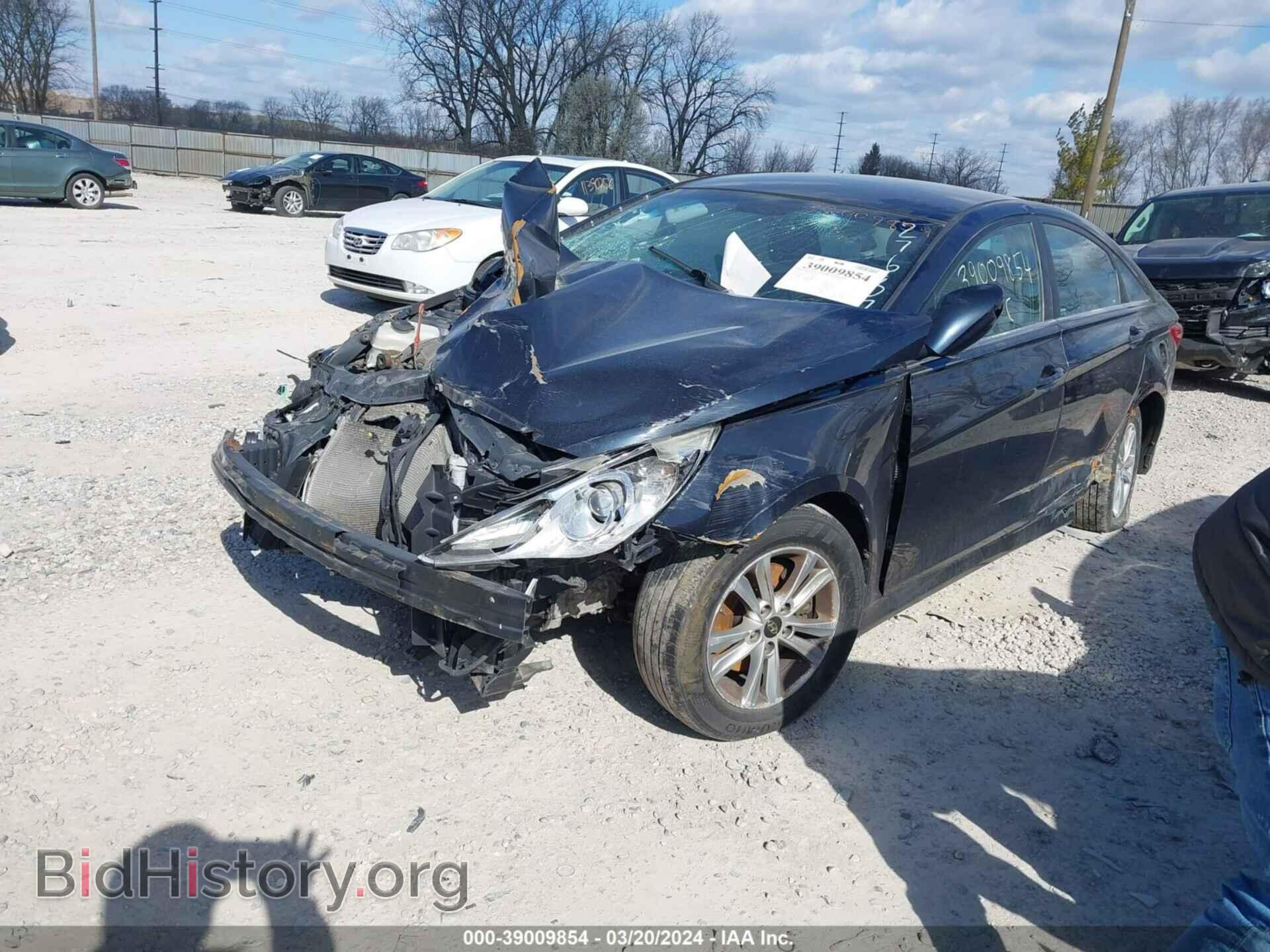 2014 HYUNDAI SONATA - VIN: 5NPEB4AC7EH917088 - Фото 2