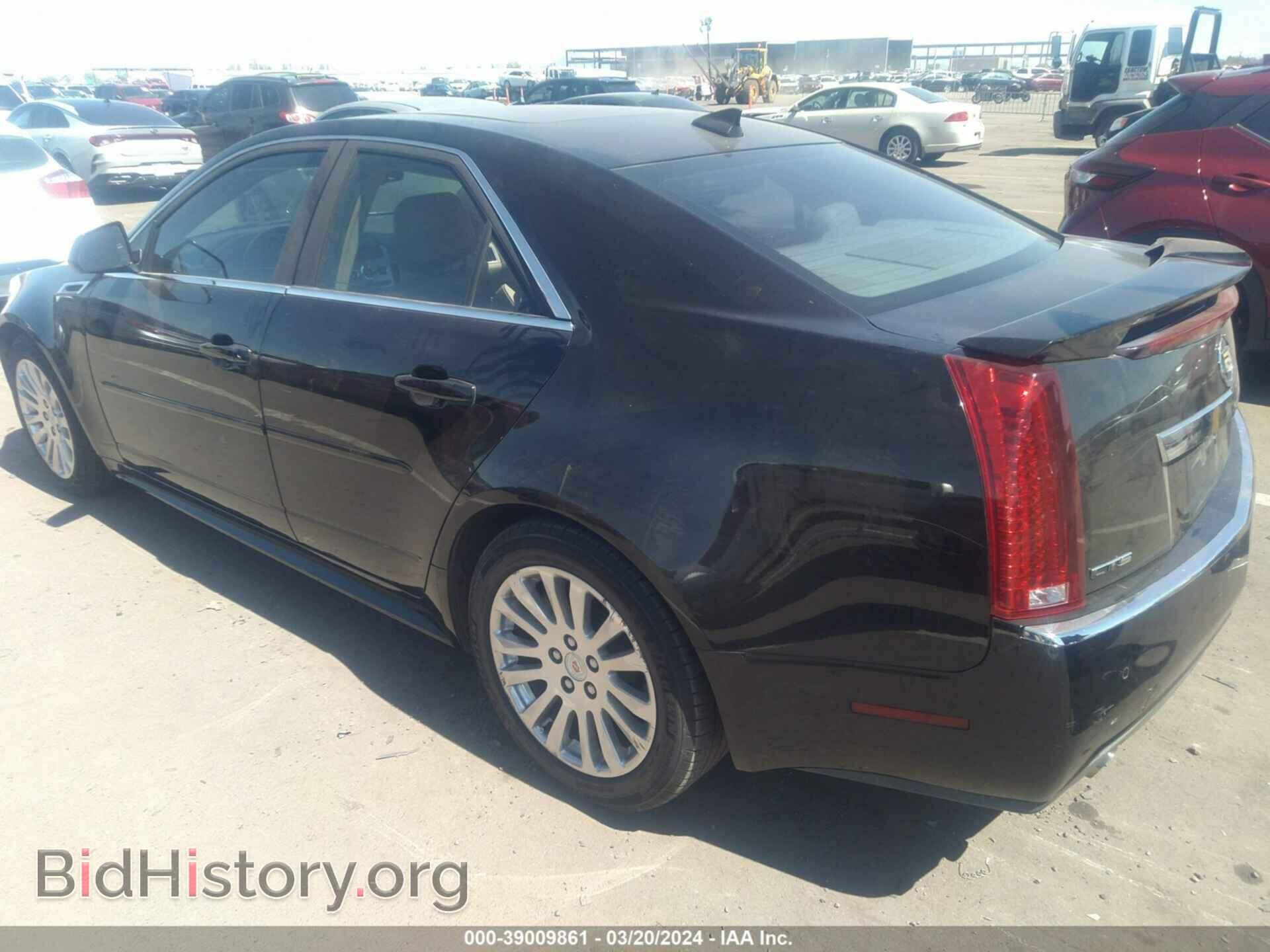 2012 CADILLAC CTS - VIN: 1G6DP5E30C0108770 - Фото 3
