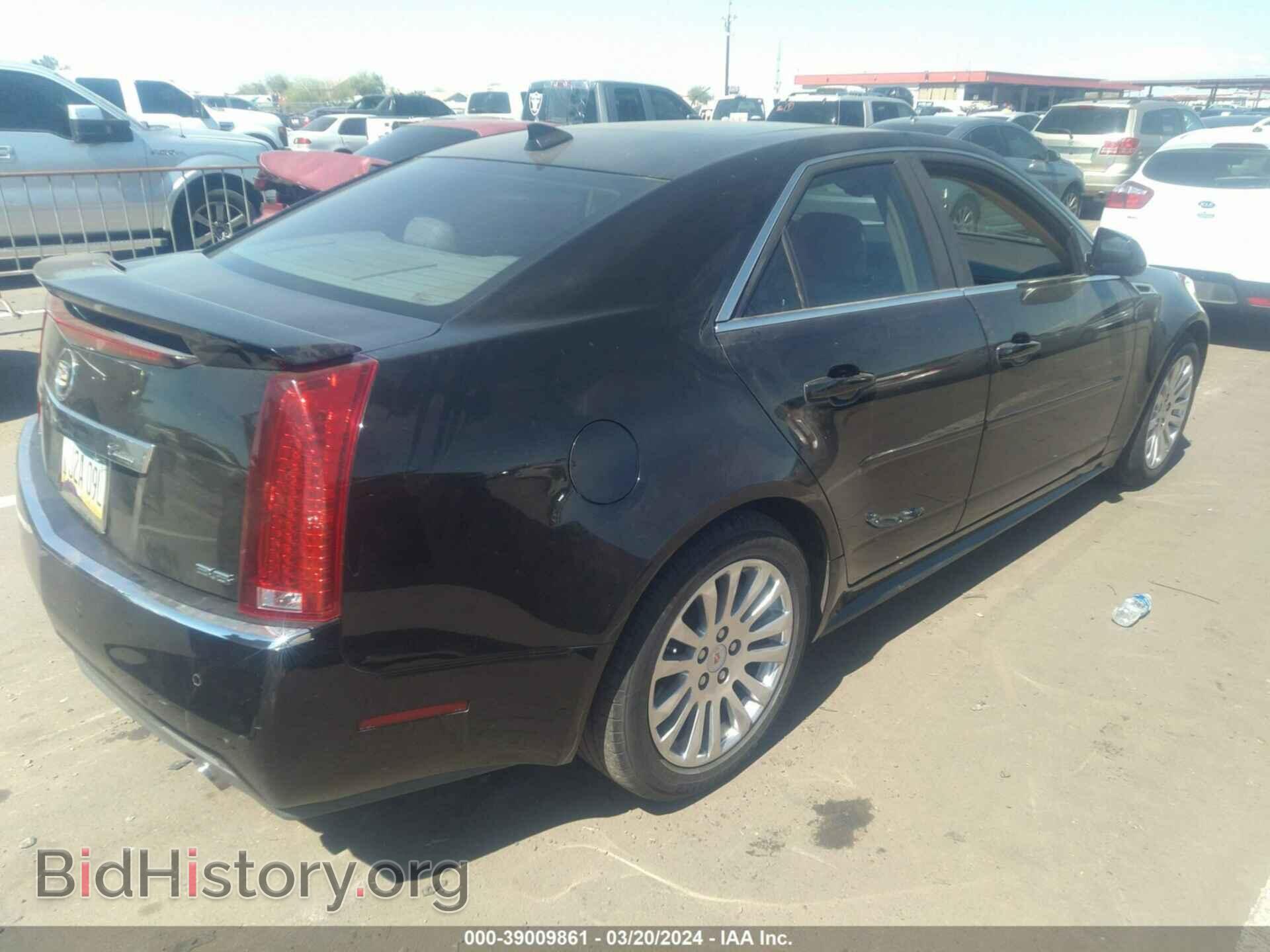 2012 CADILLAC CTS - VIN: 1G6DP5E30C0108770 - Фото 4
