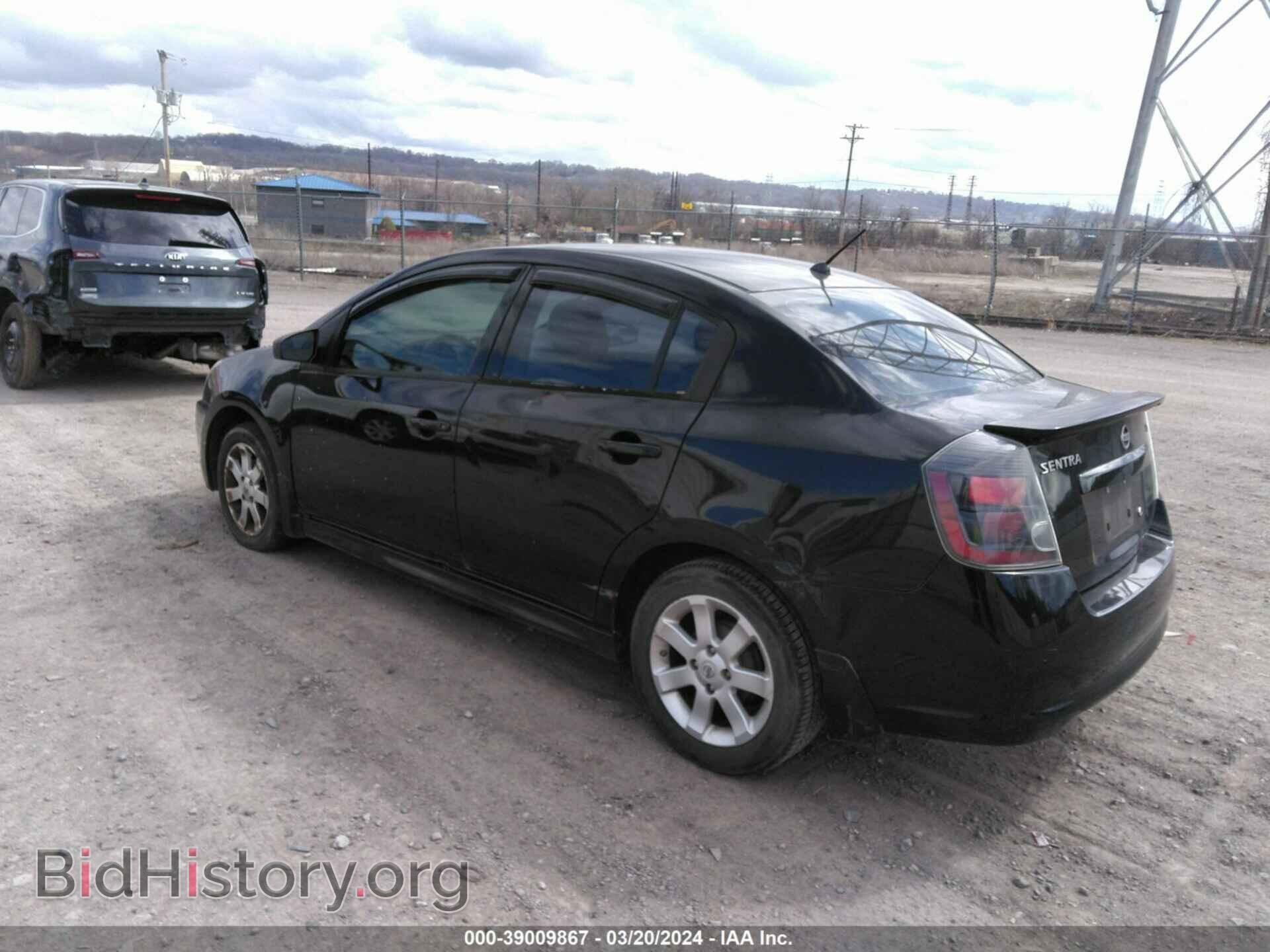 2012 NISSAN SENTRA - VIN: 3N1AB6AP1CL719037 - Фото 3