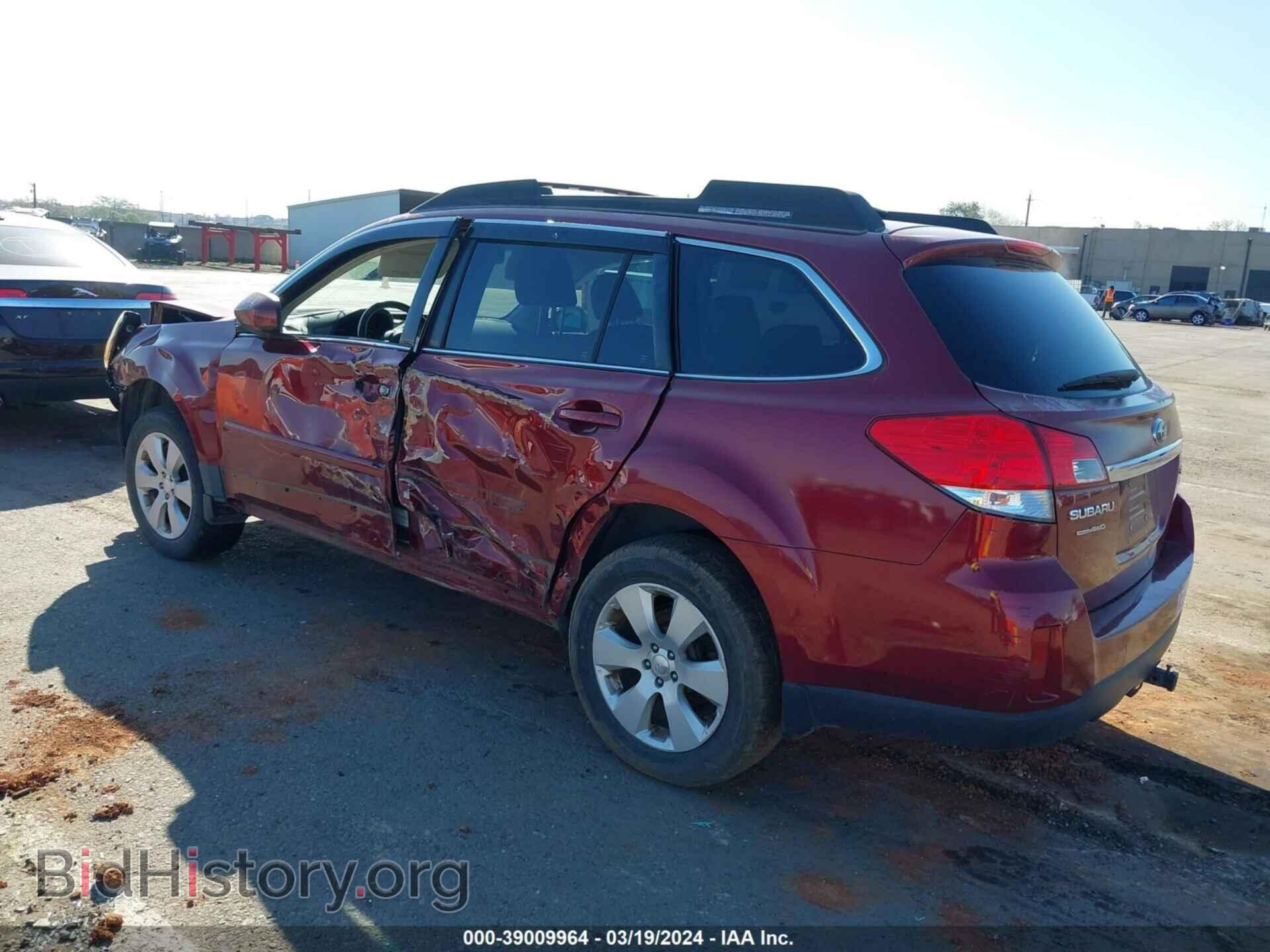2011 SUBARU OUTBACK - VIN: 4S4BRBCC3B3398429 - Фото 3