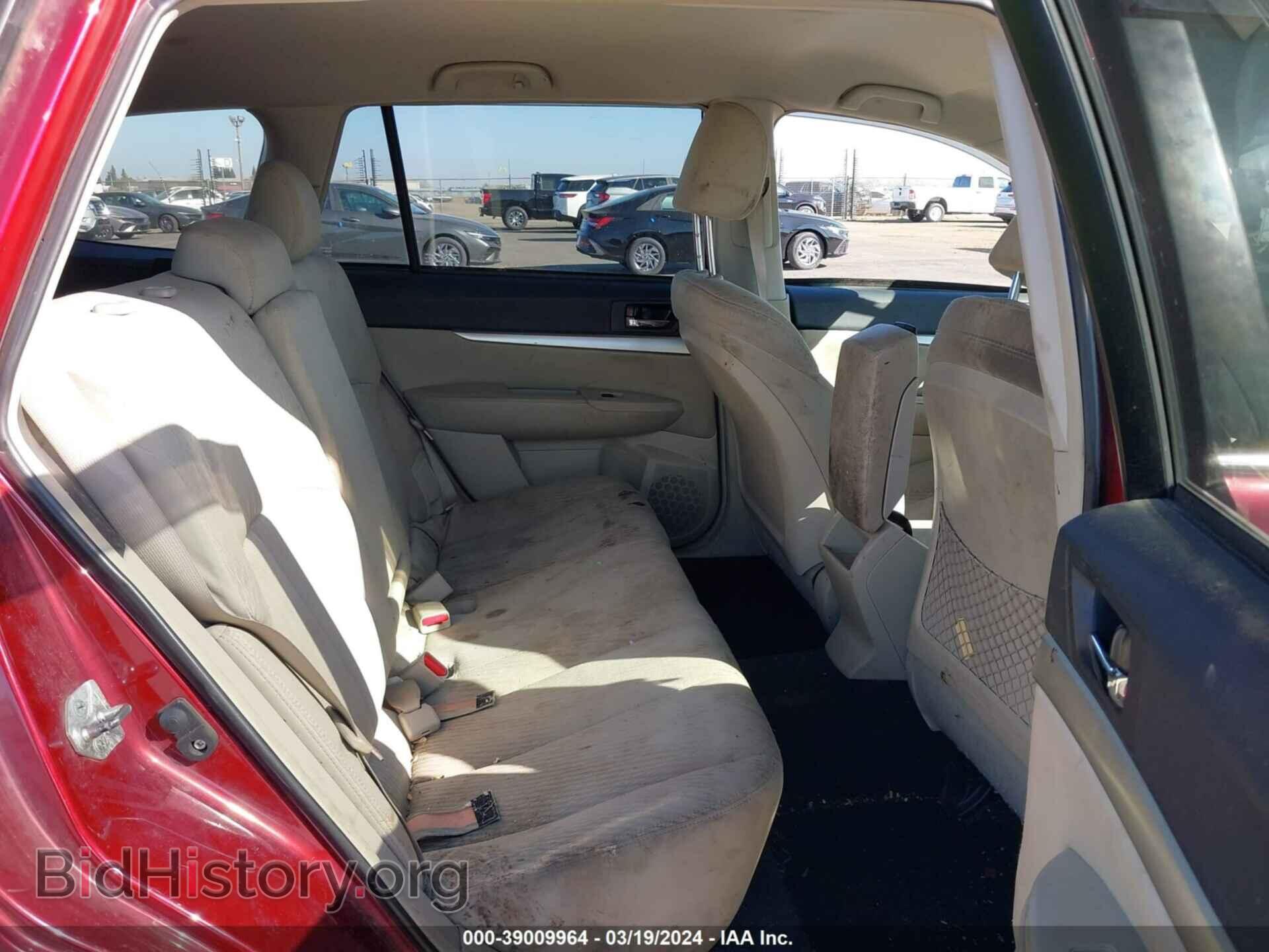 2011 SUBARU OUTBACK - VIN: 4S4BRBCC3B3398429 - Фото 8