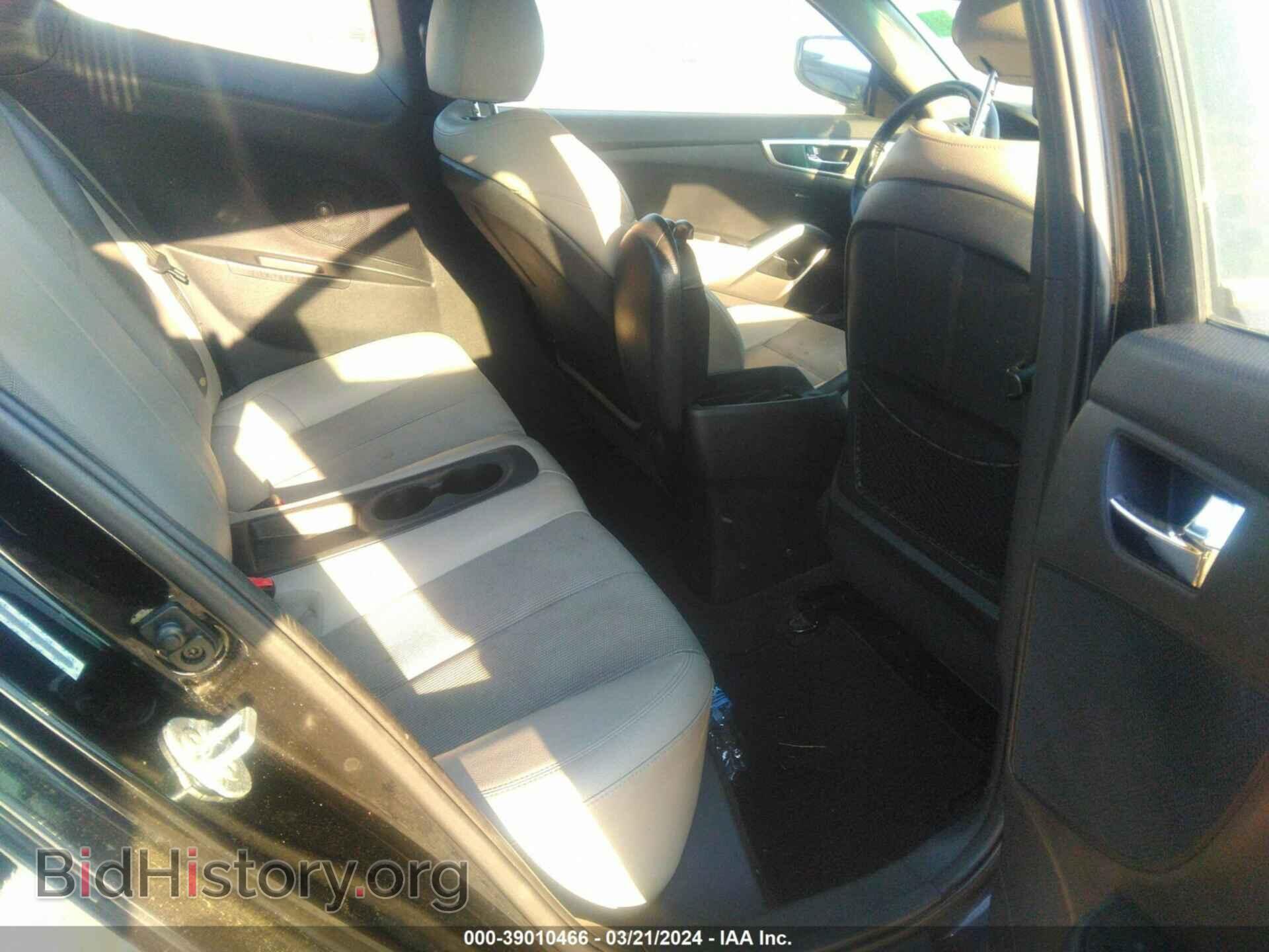 2014 HYUNDAI VELOSTER - VIN: KMHTC6AD9EU183273 - Фото 8