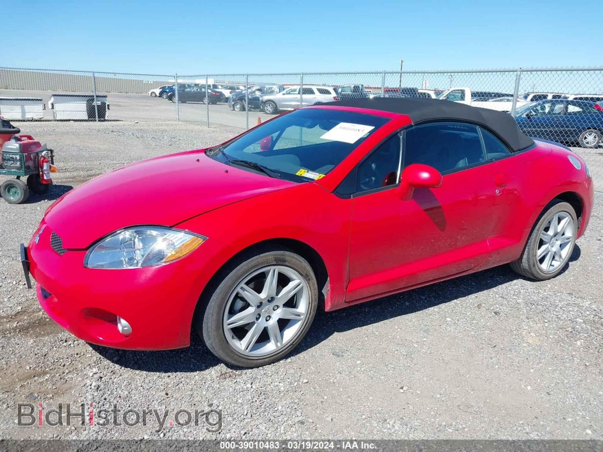 2007 MITSUBISHI ECLIPSE SPYDER - VIN: 4A3AL35T37E008197 - Фото 2