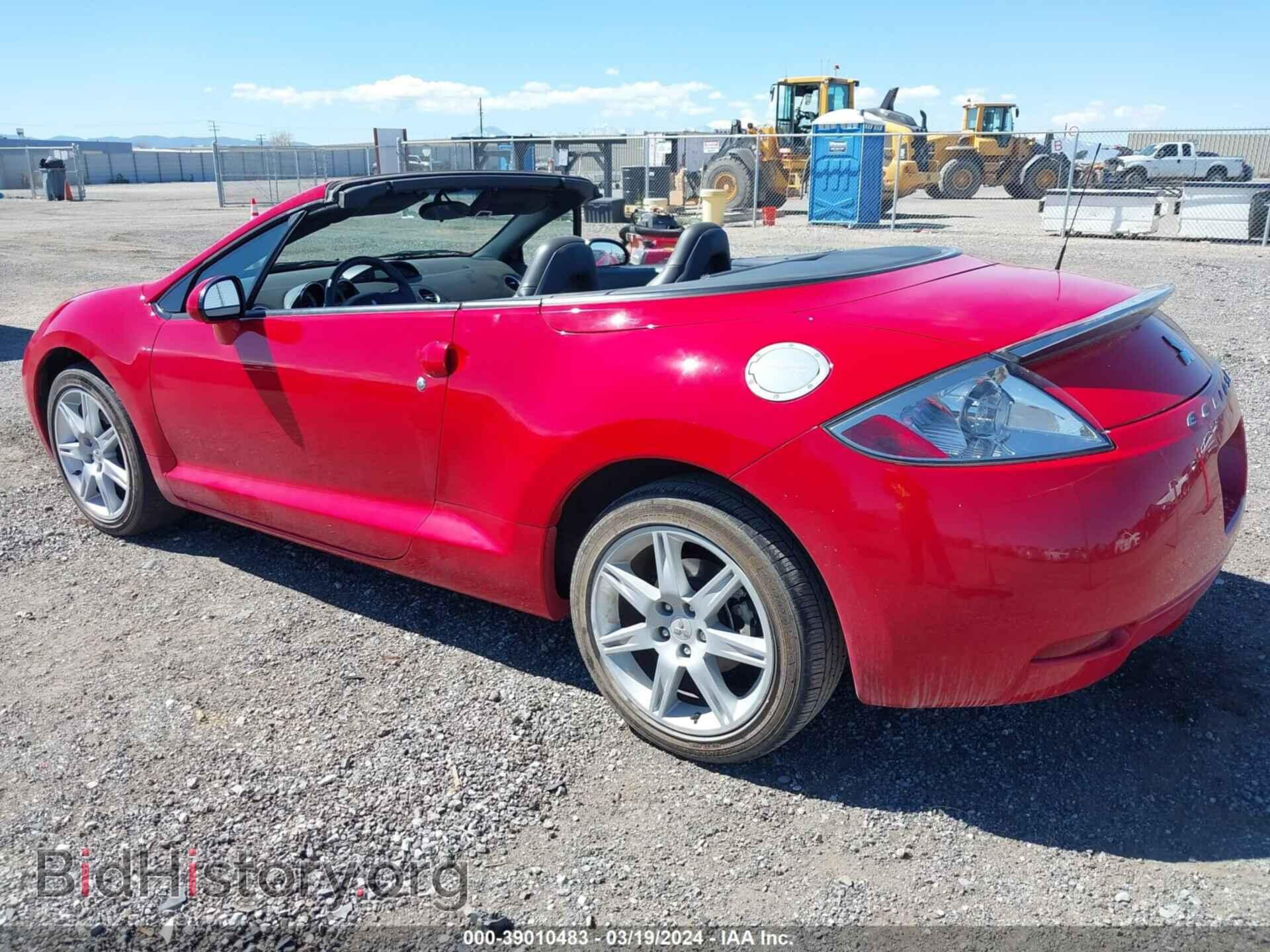 2007 MITSUBISHI ECLIPSE SPYDER - VIN: 4A3AL35T37E008197 - Фото 3