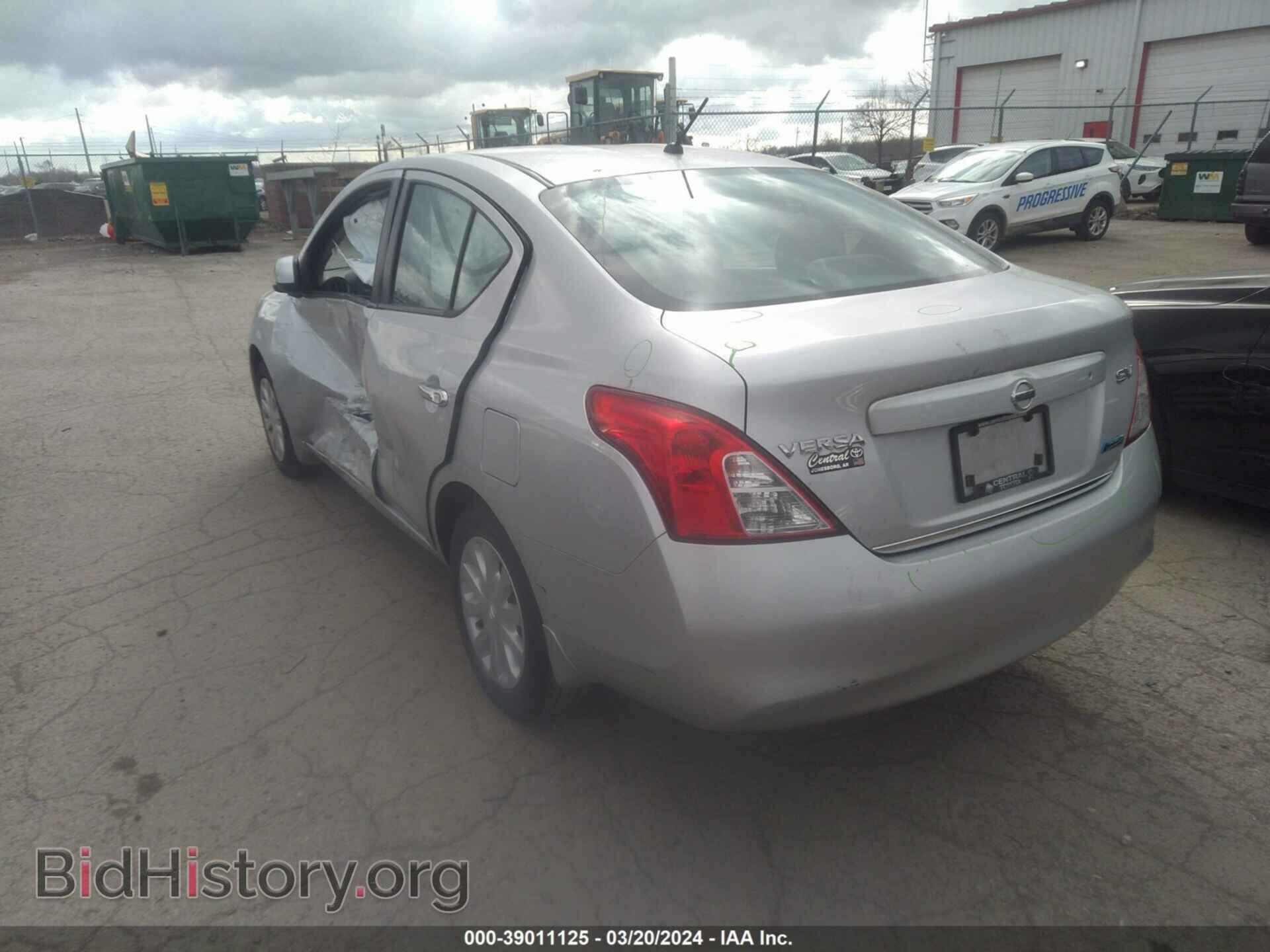 2012 NISSAN VERSA - VIN: 3N1CN7AP7CL855968 - Фото 3