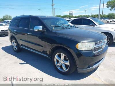 2011 Dodge DURANGO Citadel, черный — VIN 1D4SD5GTXBC698714, IAAI