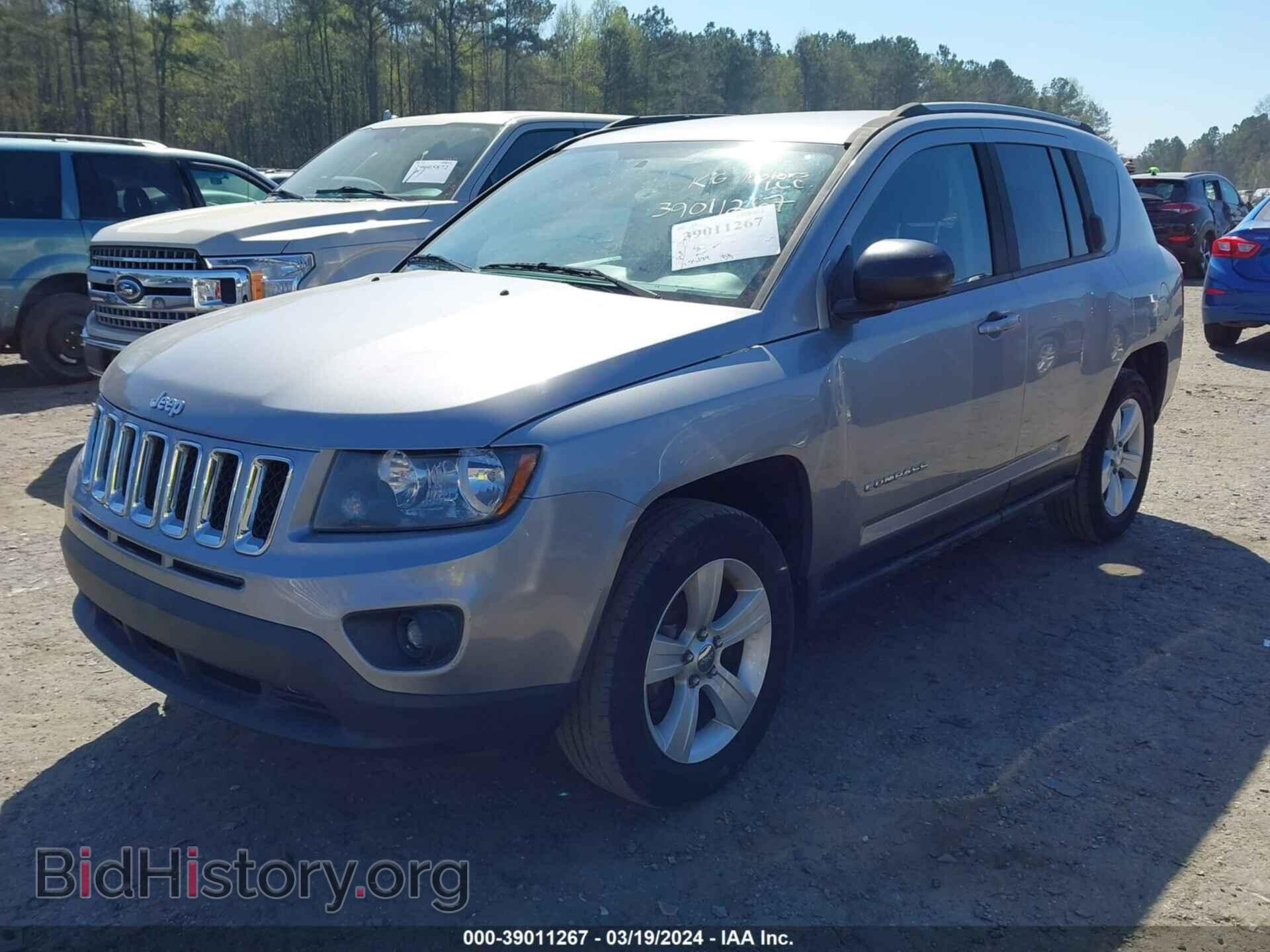 2016 JEEP COMPASS - VIN: 1C4NJCBA2GD664961 - Фото 2