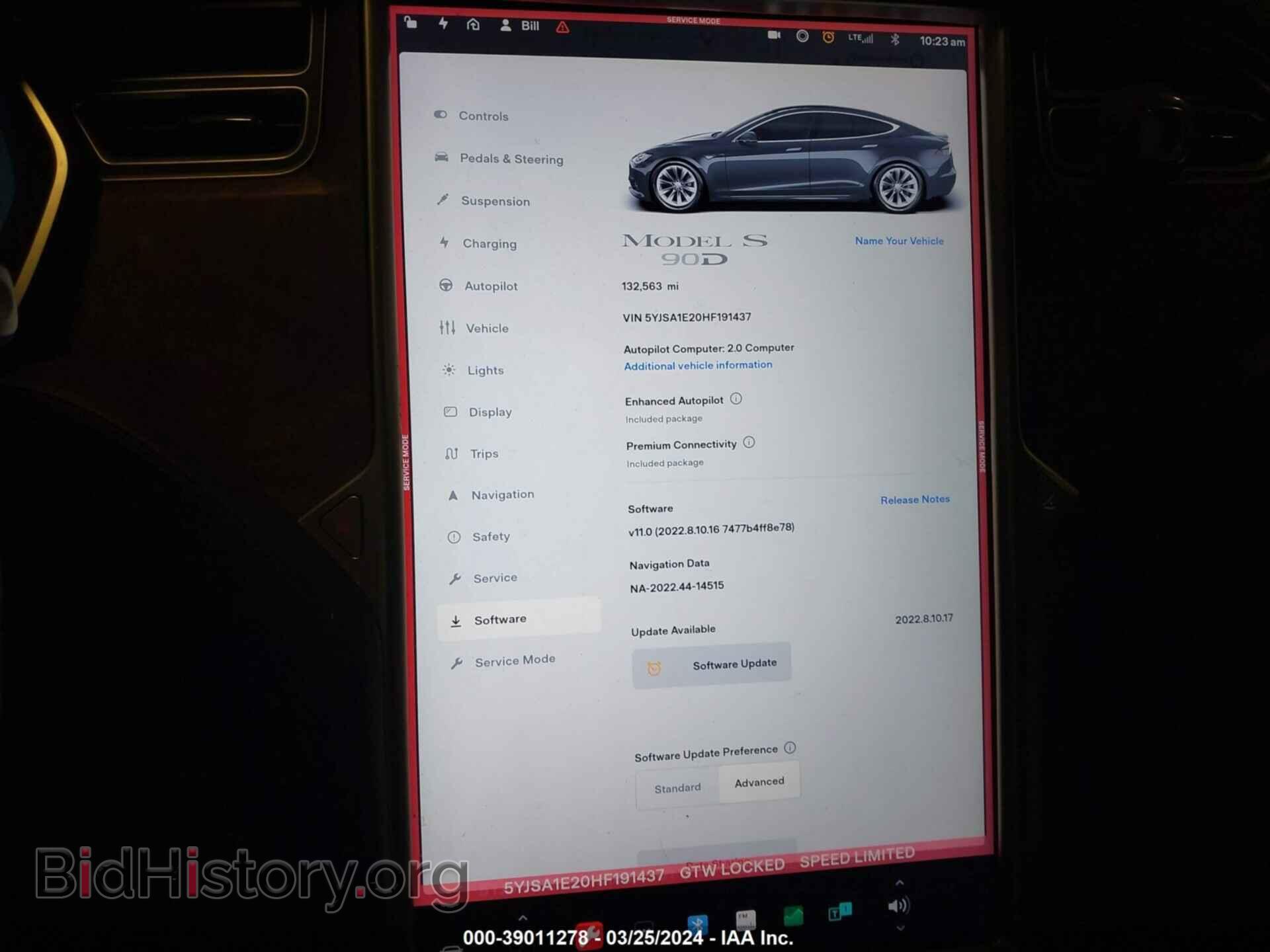 2017 TESLA MODEL S - VIN: 5YJSA1E20HF191437 - Photo 18