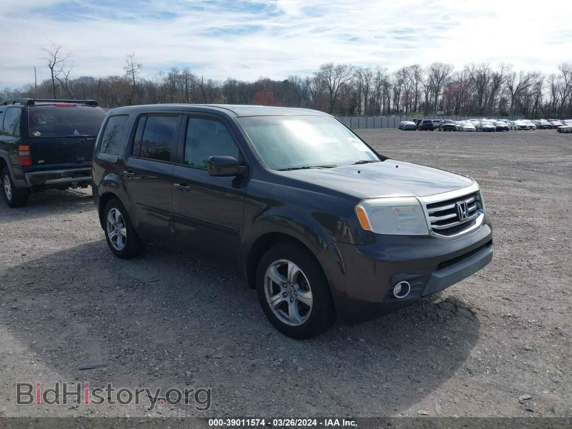 Фотография 5FNYF4H72CB032285 - HONDA PILOT 2012