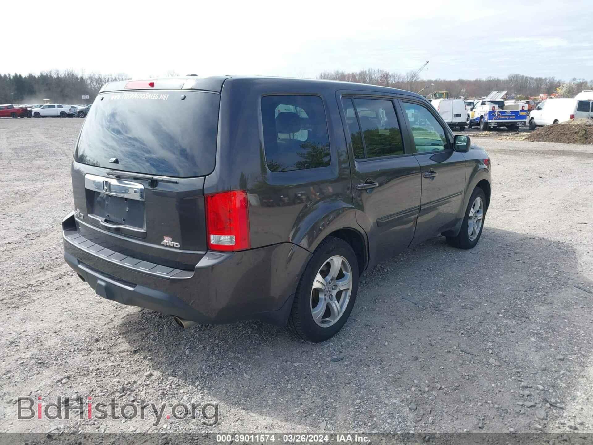 2012 HONDA PILOT - VIN: 5FNYF4H72CB032285 - Фото 4