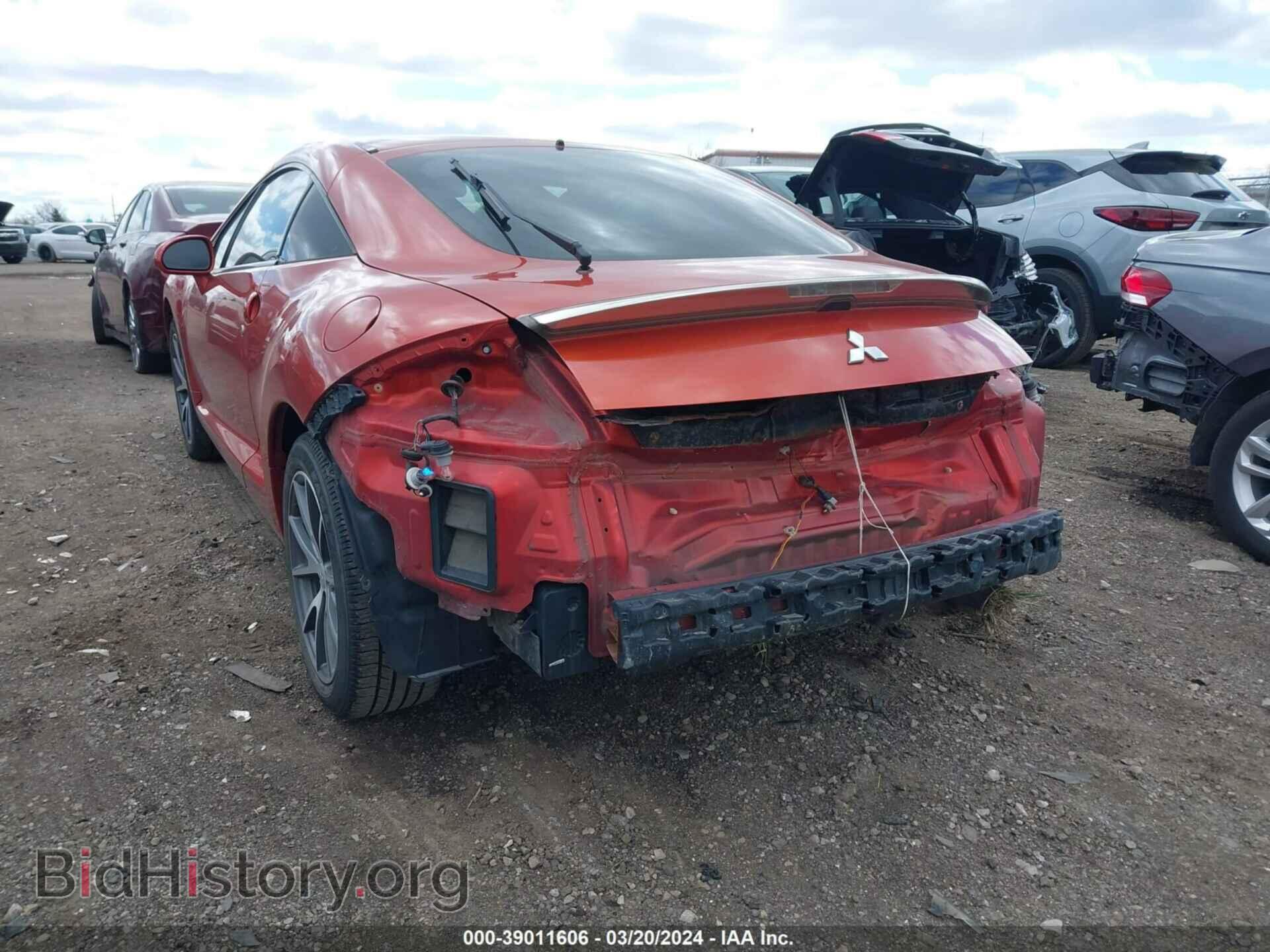 2006 MITSUBISHI ECLIPSE - VIN: 4A3AK34T96E001161 - Фото 3