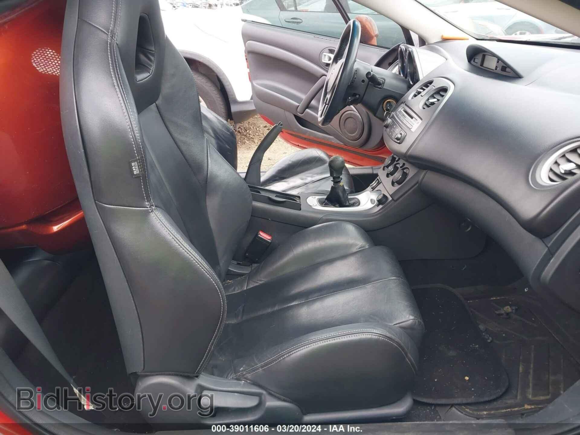 2006 MITSUBISHI ECLIPSE - VIN: 4A3AK34T96E001161 - Фото 5