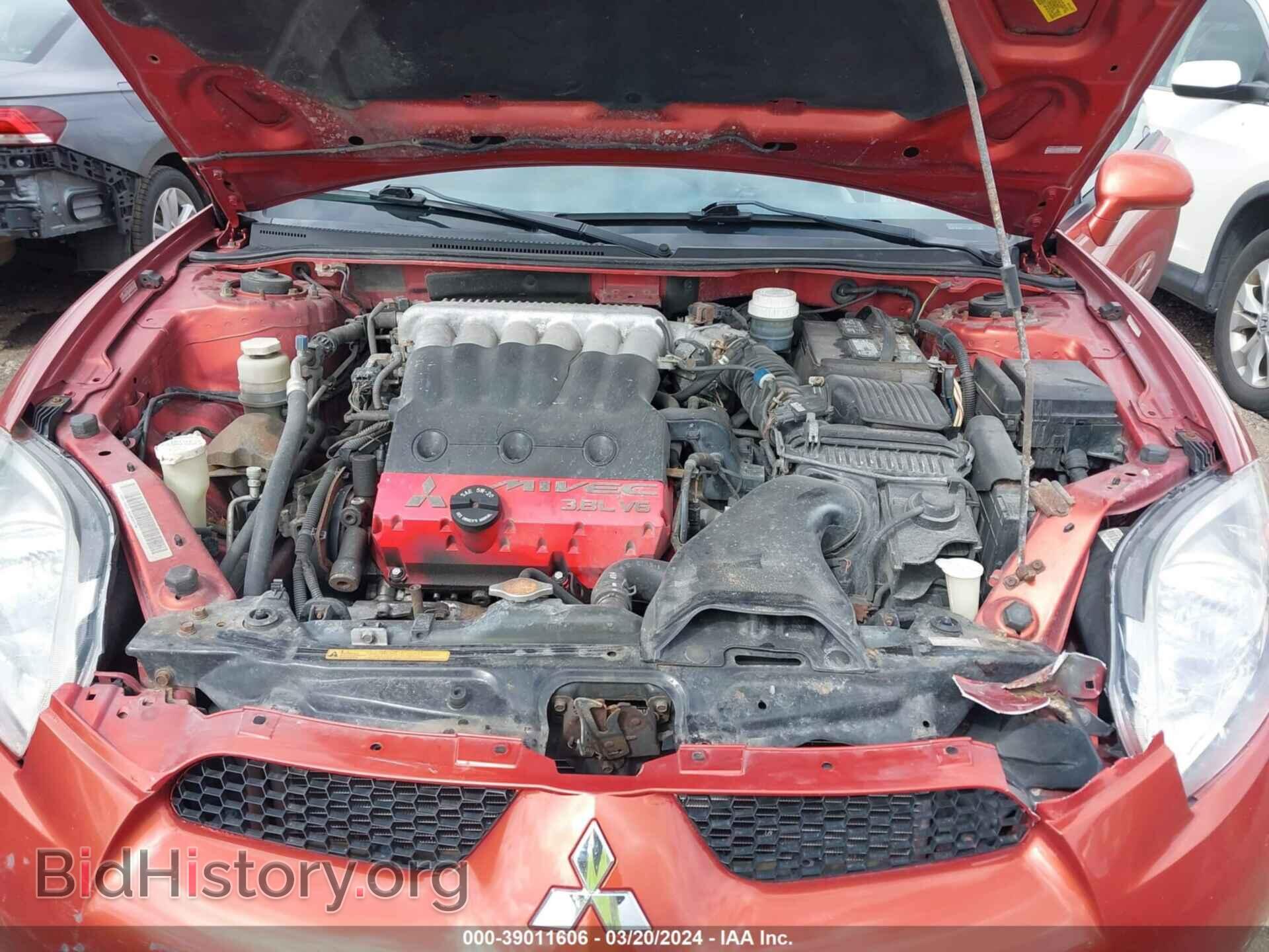 2006 MITSUBISHI ECLIPSE - VIN: 4A3AK34T96E001161 - Фото 10