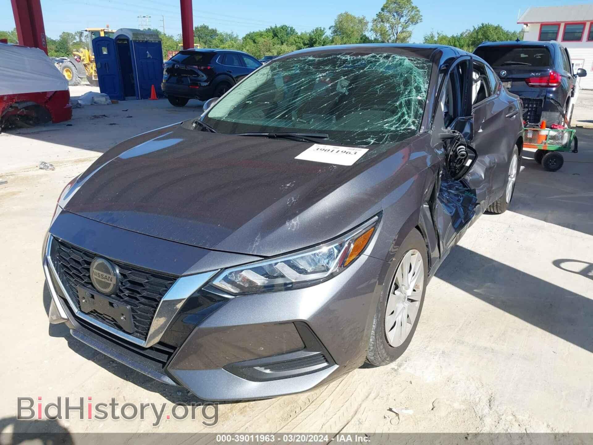 2021 NISSAN SENTRA - VIN: 3N1AB8BV6MY268443 - Фото 2