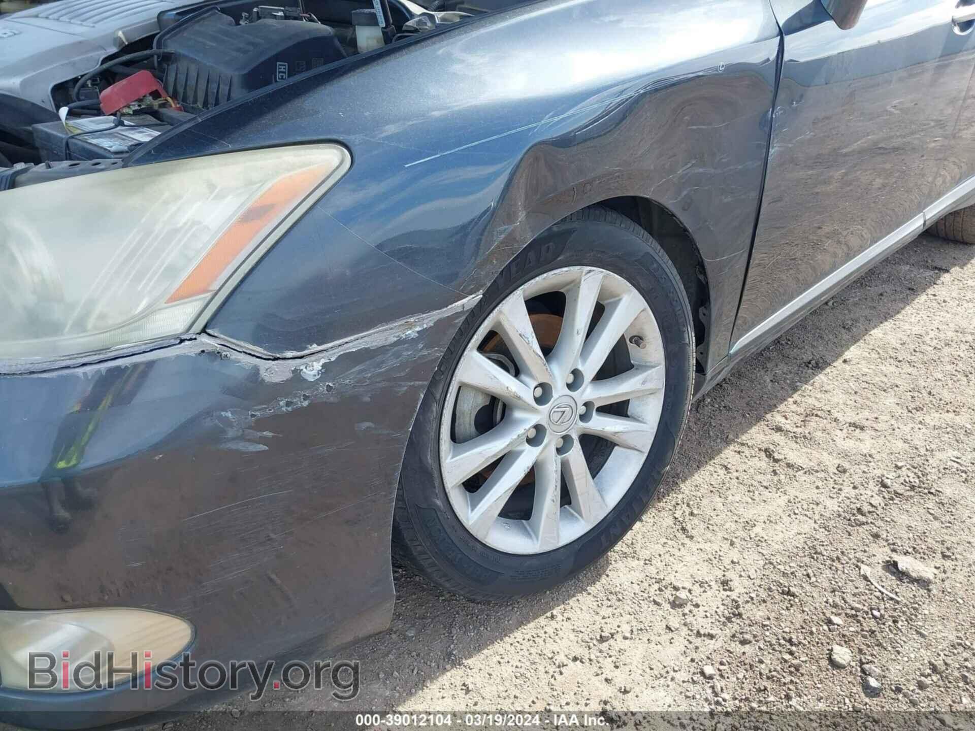 2010 LEXUS ES 350 - VIN: JTHBK1EG8A2346526 - Фото 6