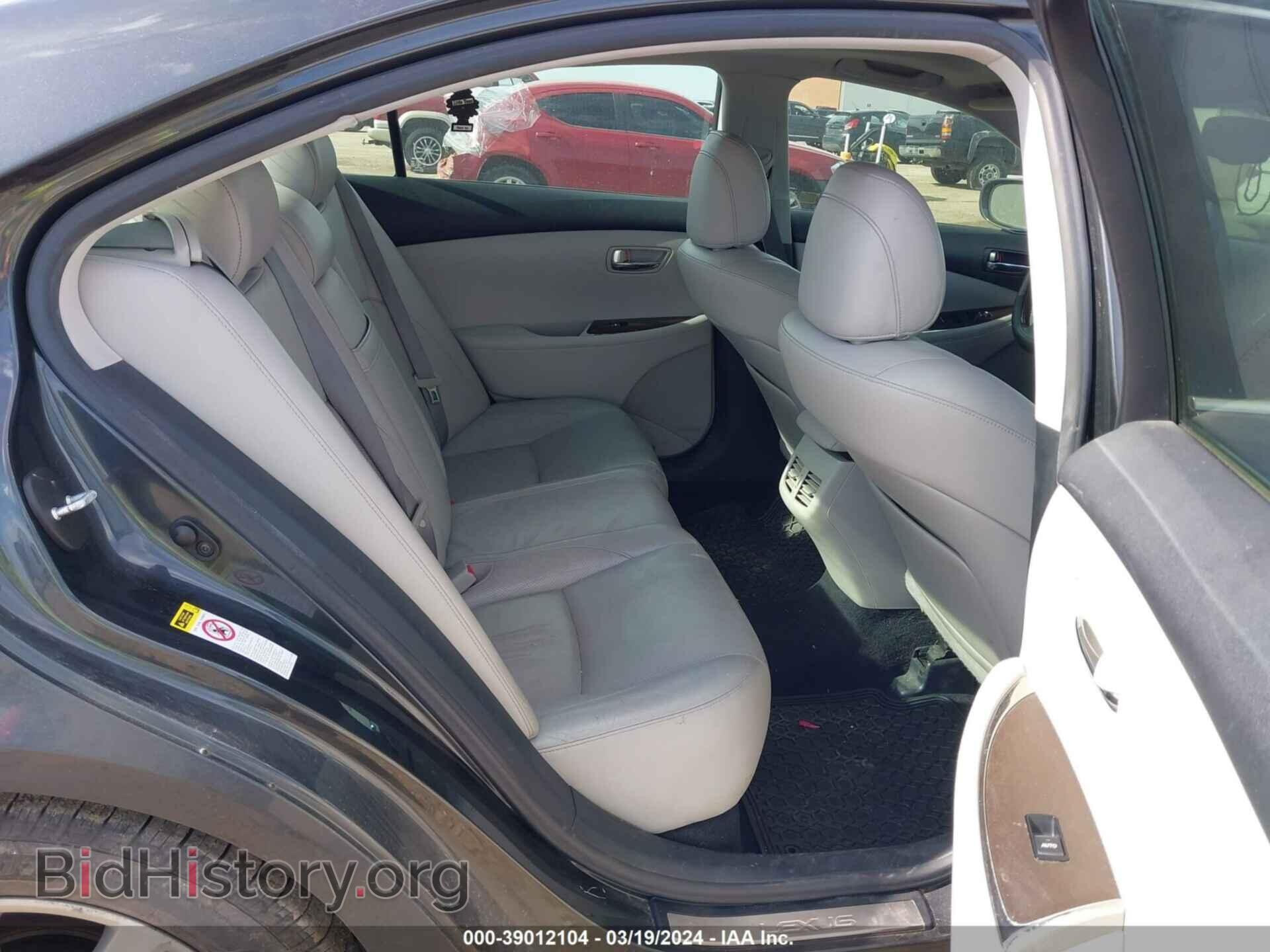 2010 LEXUS ES 350 - VIN: JTHBK1EG8A2346526 - Фото 8