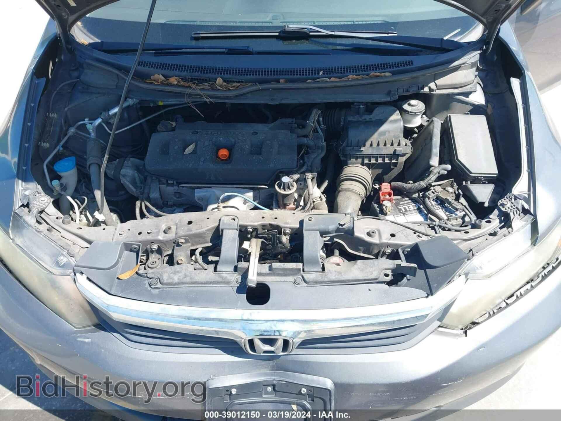 2012 HONDA CIVIC - VIN: 19XFB2F51CE367679 - Photo 10