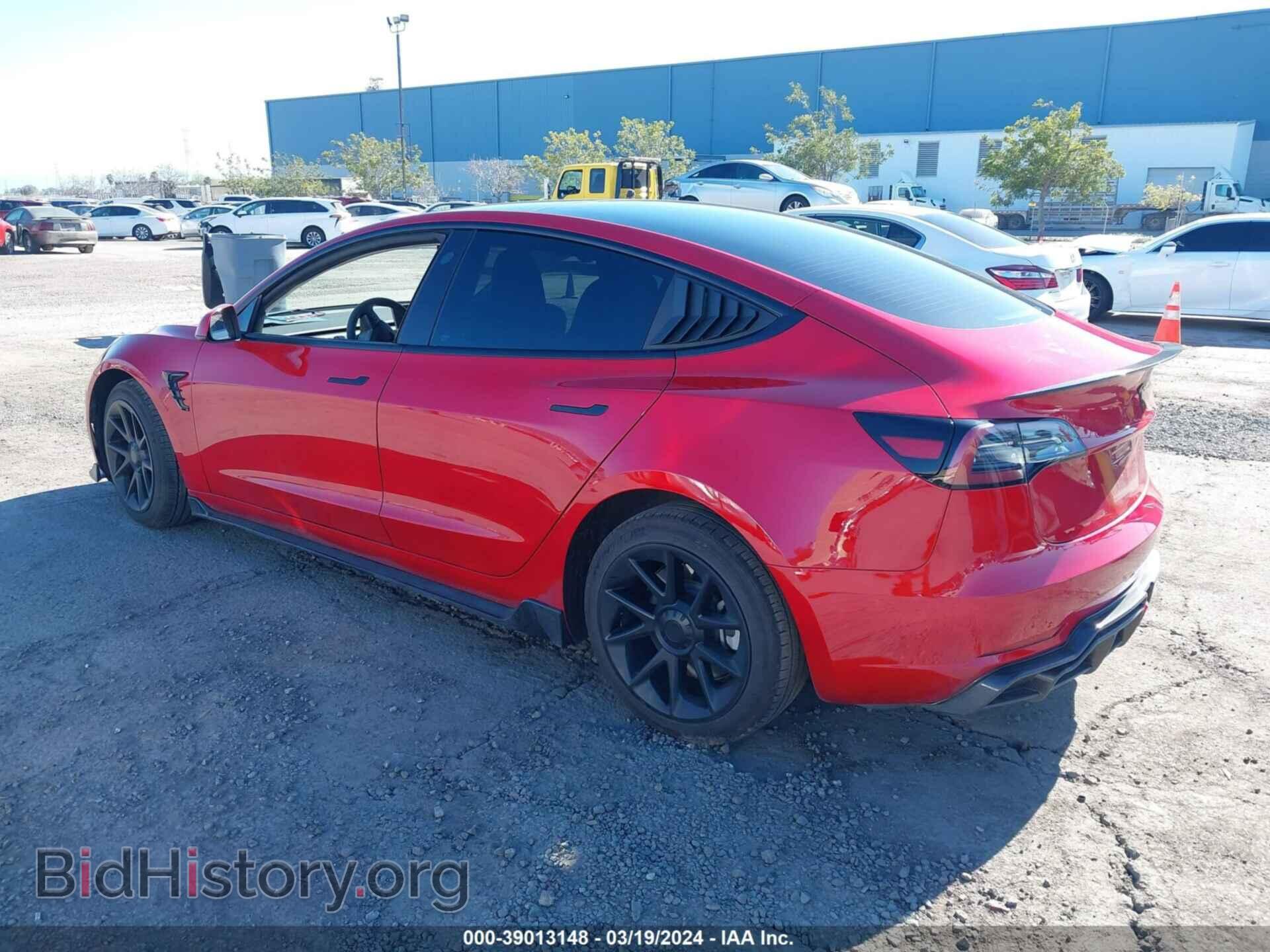 2023 TESLA MODEL 3 - VIN: 5YJ3E1EA2PF706324 - Фото 3