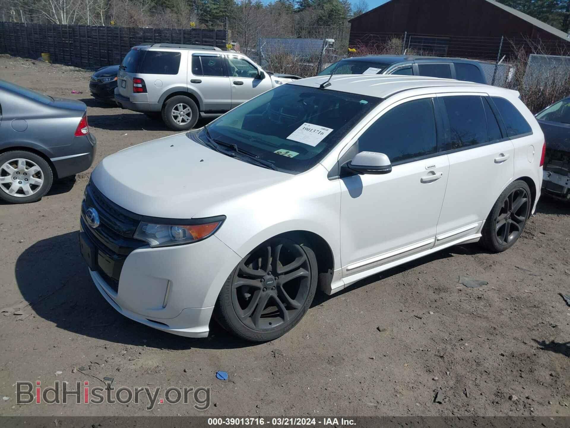 2014 FORD EDGE - VIN: 2FMDK4AK8EBA84993 - Фото 2
